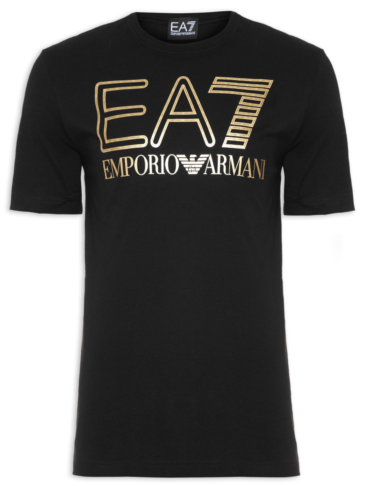 Camiseta Masculina Preto Ea7 Emporio Armani