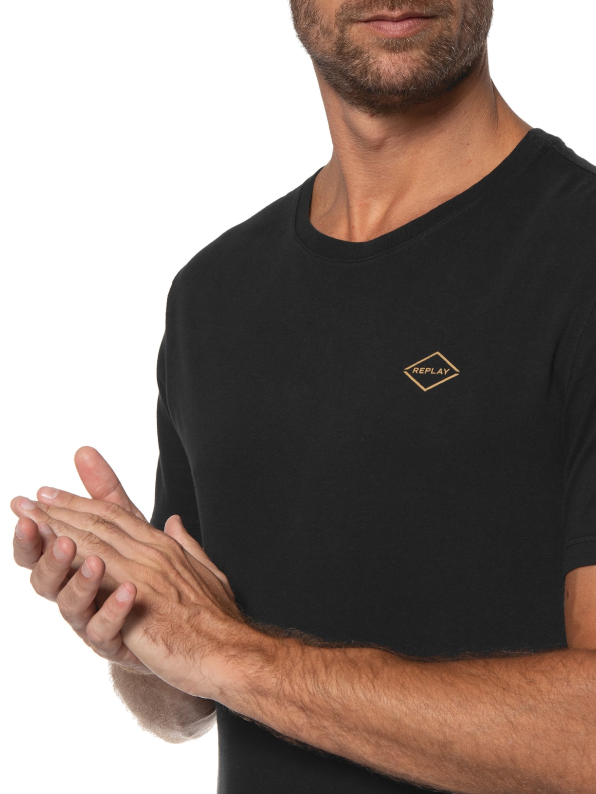 Camiseta Masculina Preto Replay