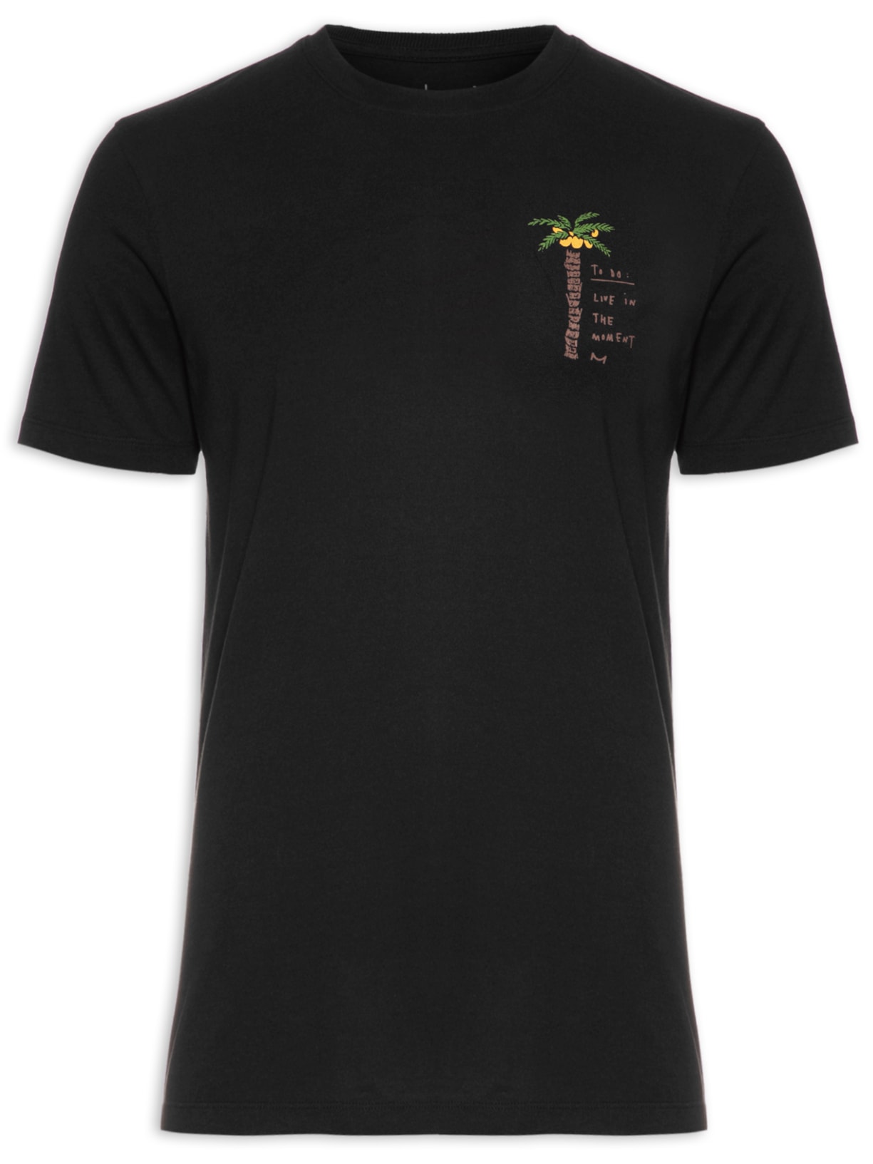 Camiseta Masculina Preto Melty Rj