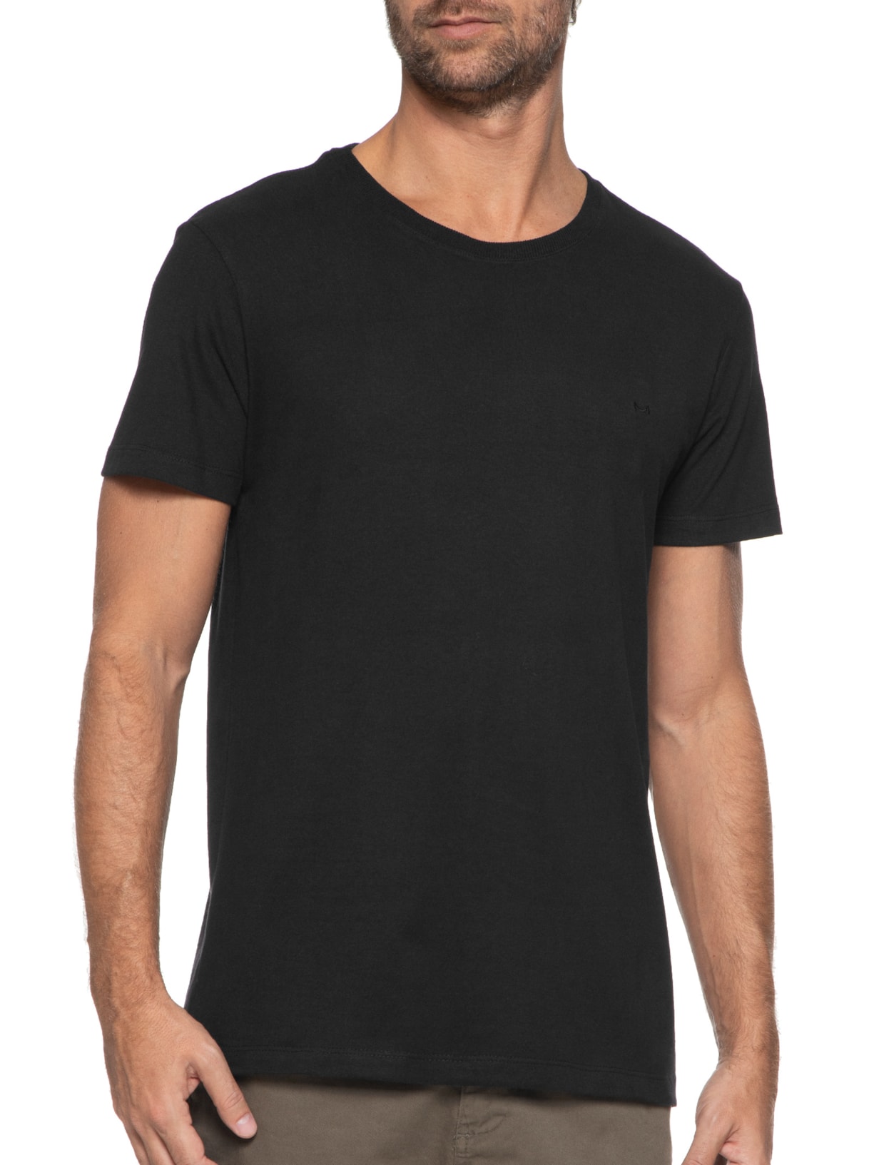 Camiseta Masculina Preto Melty Rj