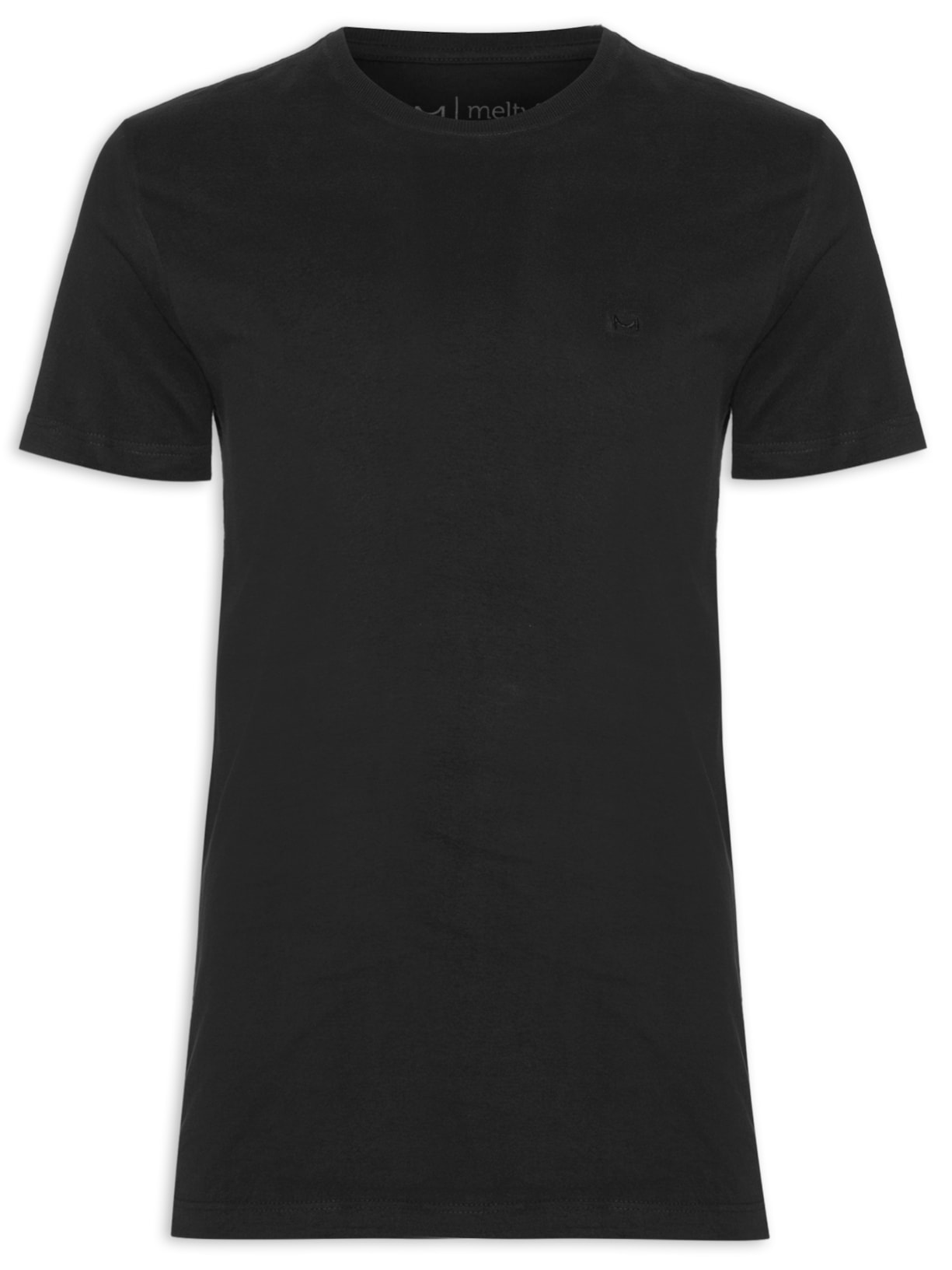 Camiseta Masculina Preto Melty Rj