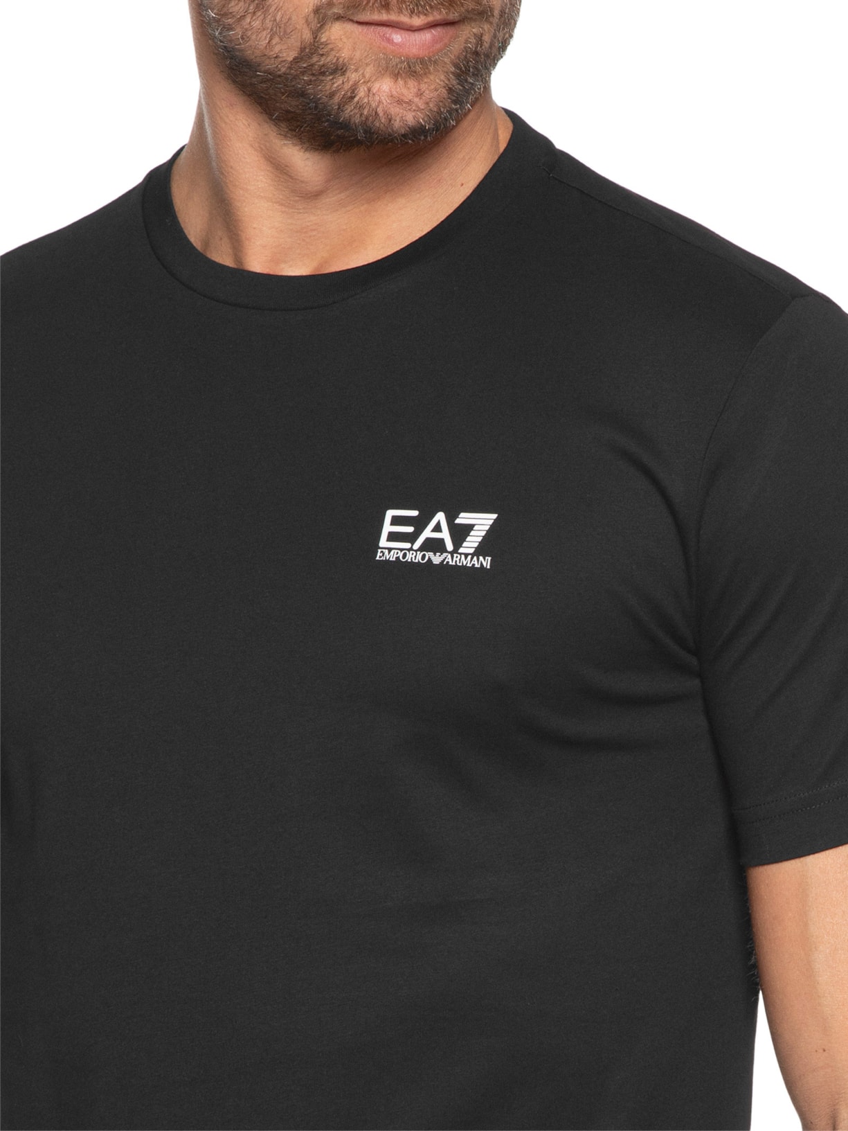 Camiseta Masculina Preto Ea7 Emporio Armani
