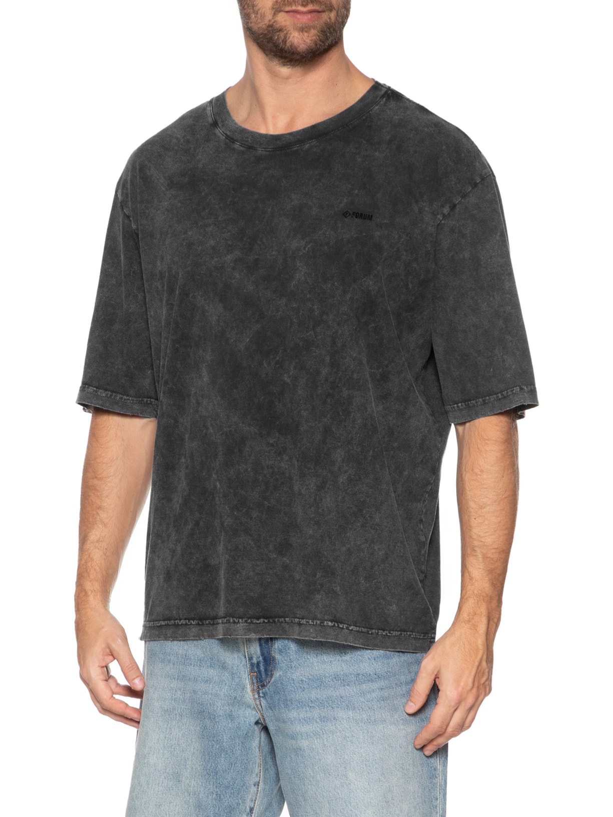 Camiseta Masculina Preto Forum