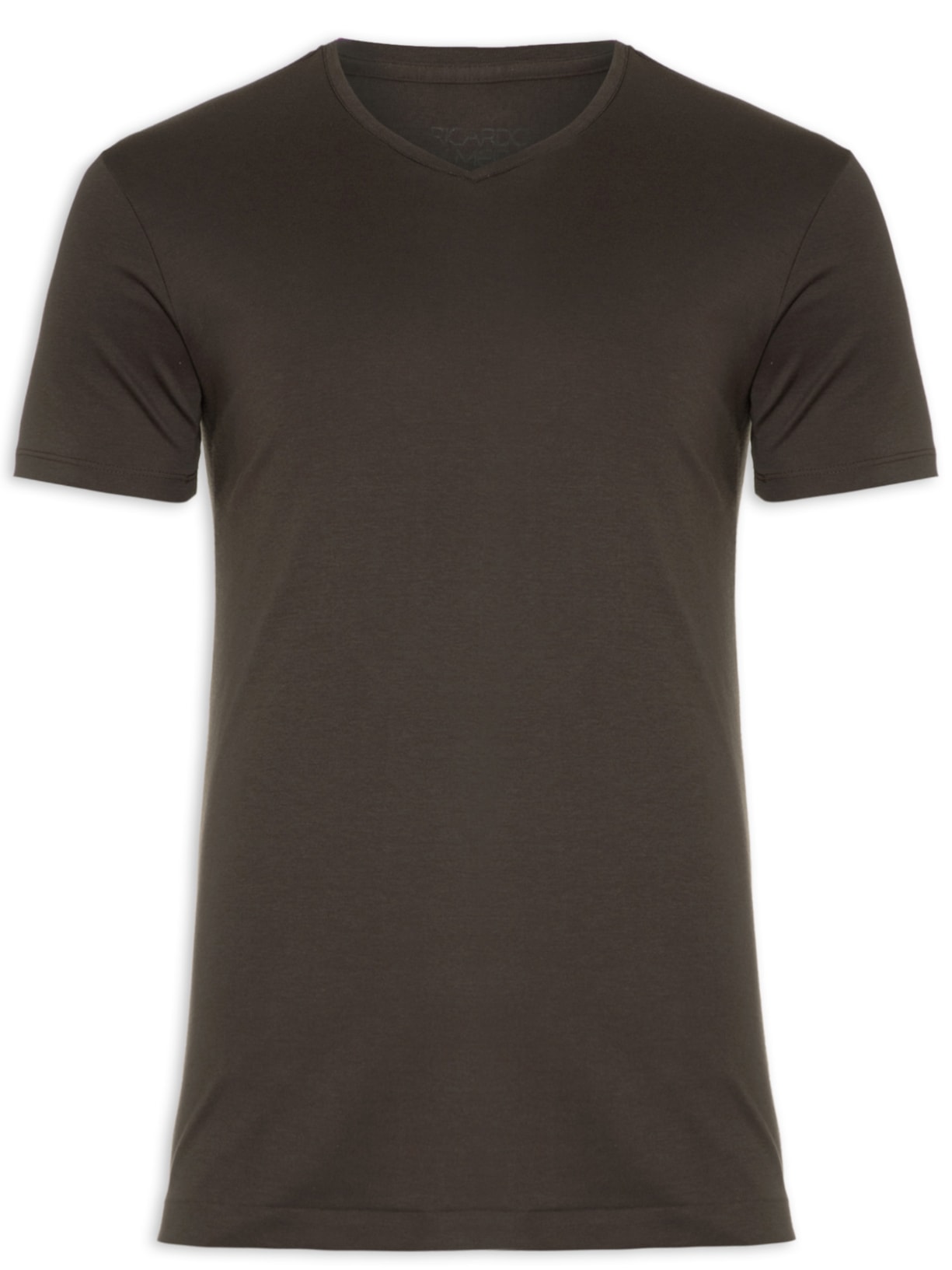 Camiseta Masculina Pro V Dupla - Marrom