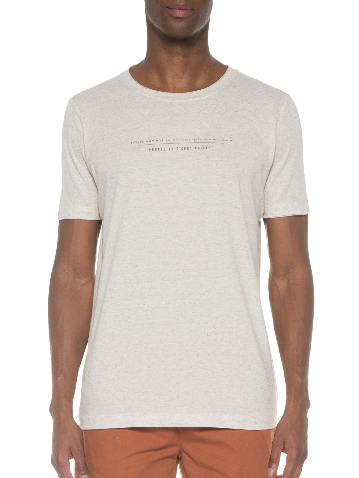 Camiseta Masculina Propósito E Continuidade Off White Urbô