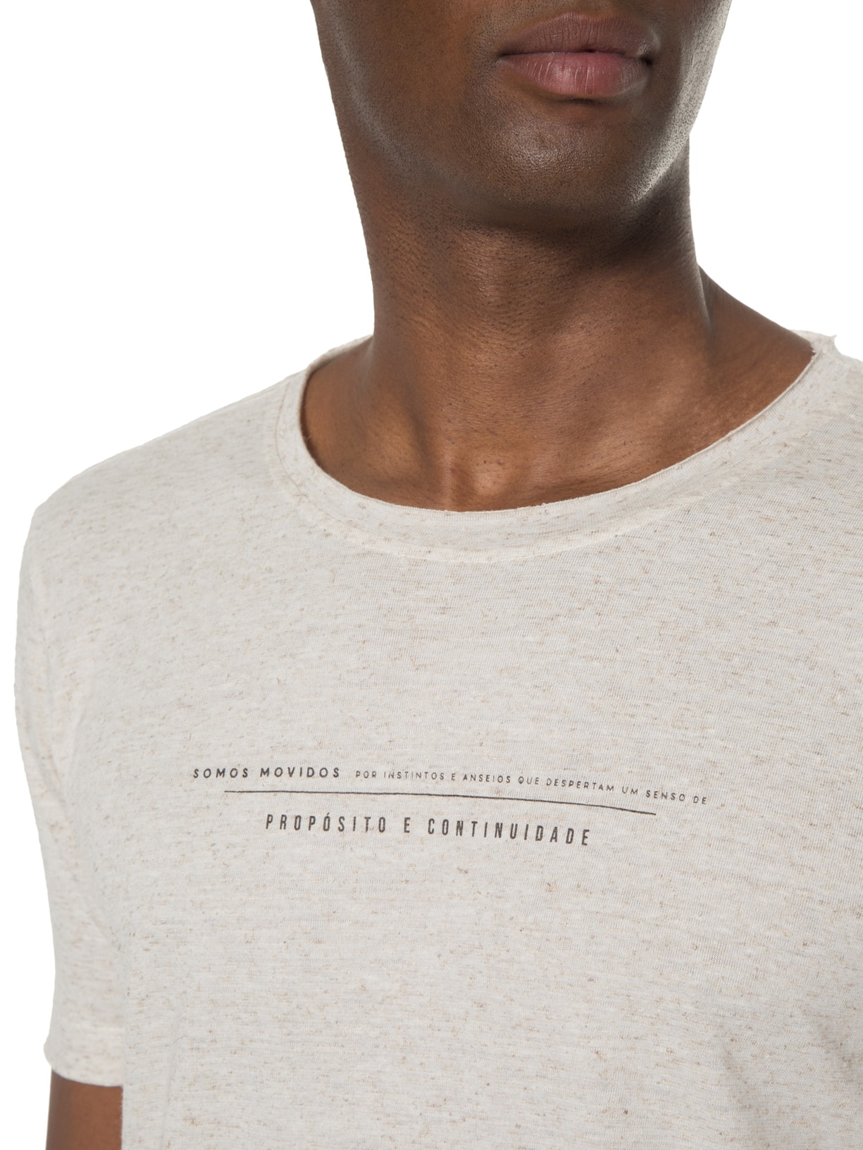 Camiseta Masculina Propósito E Continuidade Off White Urbô