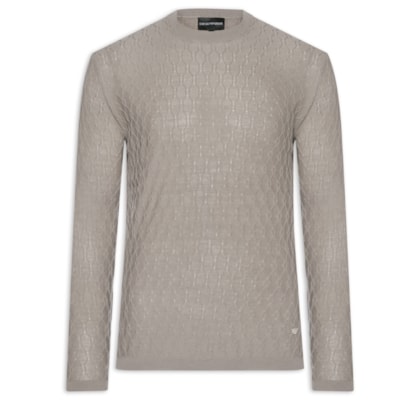 Camiseta Masculina Pullover - Bege