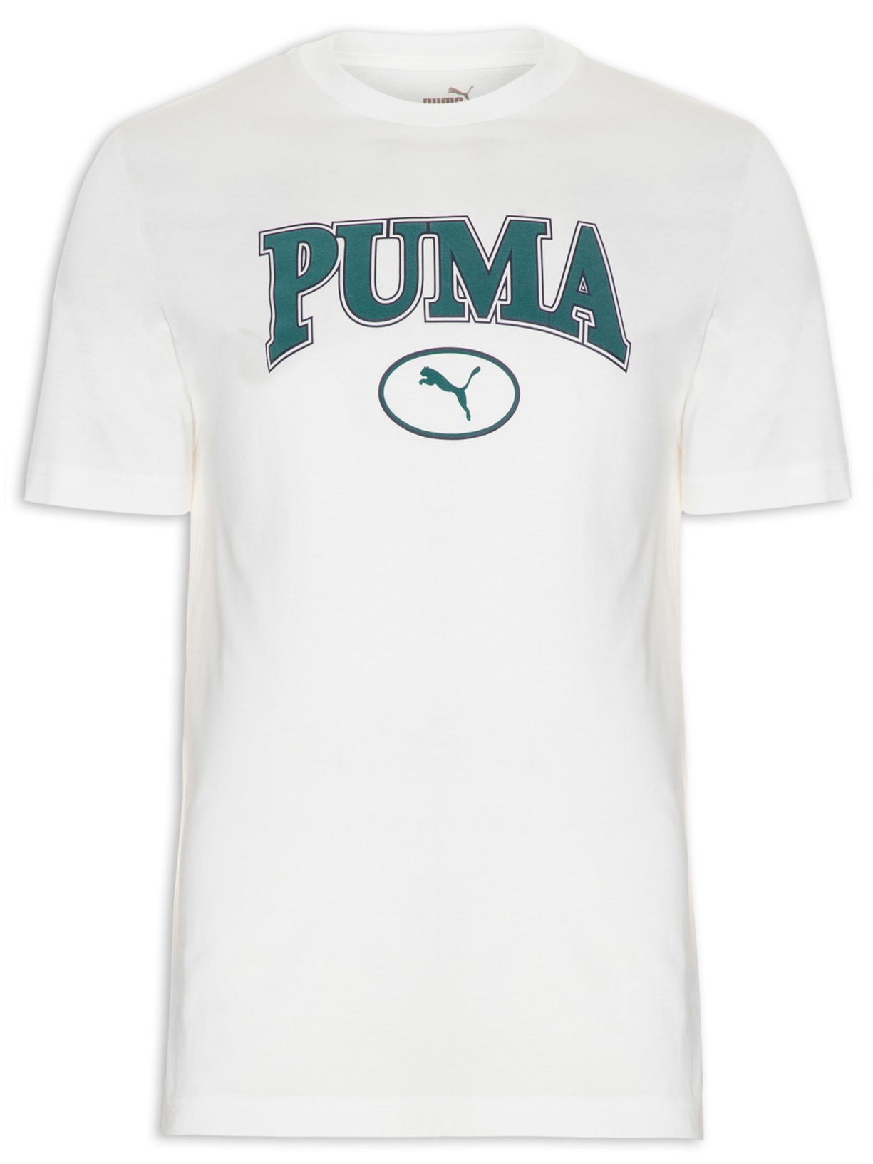 Camiseta Masculina Puma Squad - Branco