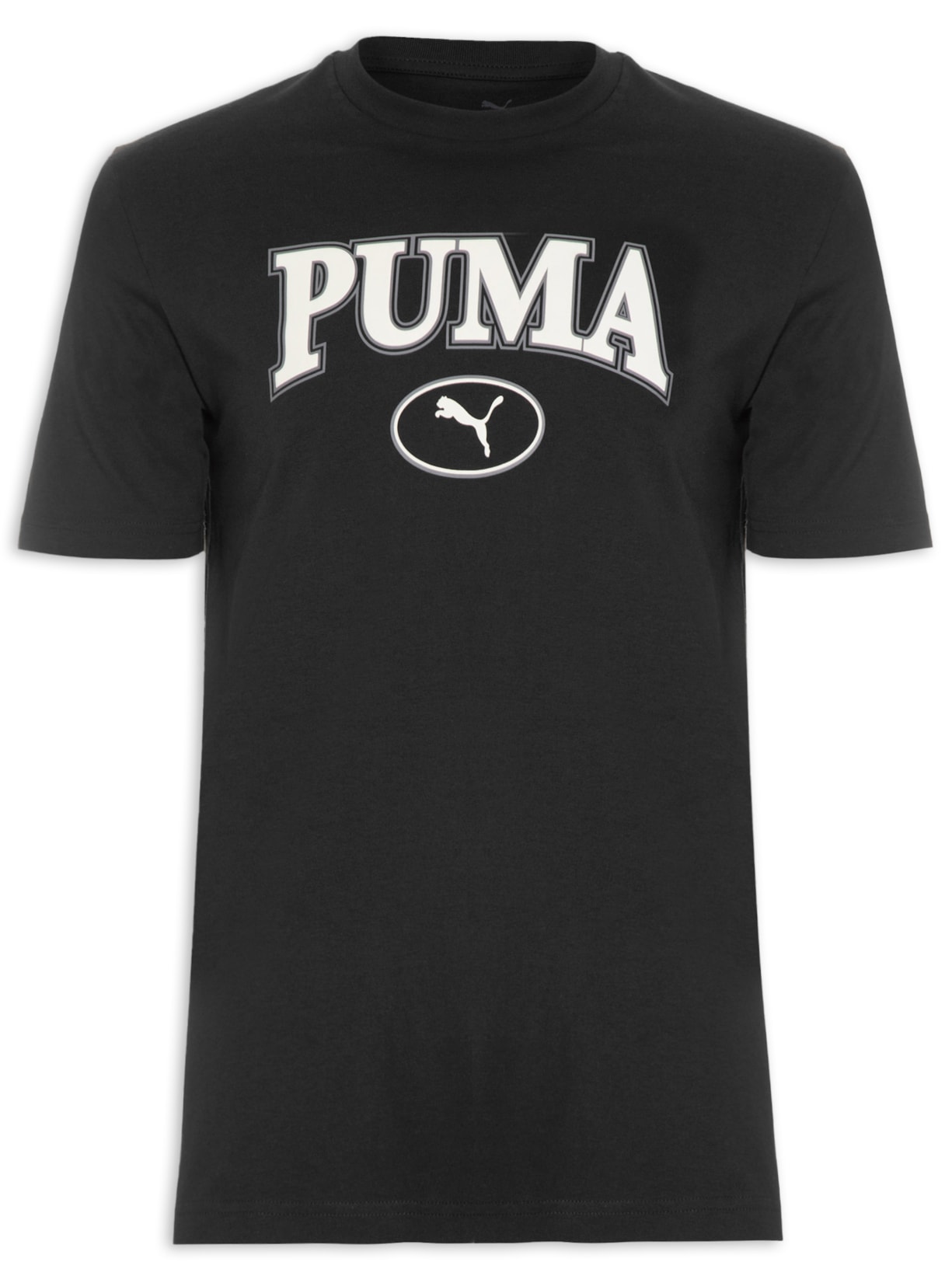 Camiseta Masculina Puma Squad - Preto