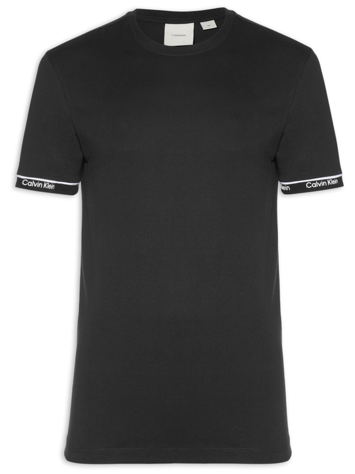 Camiseta Masculina Punho Logo - Preto