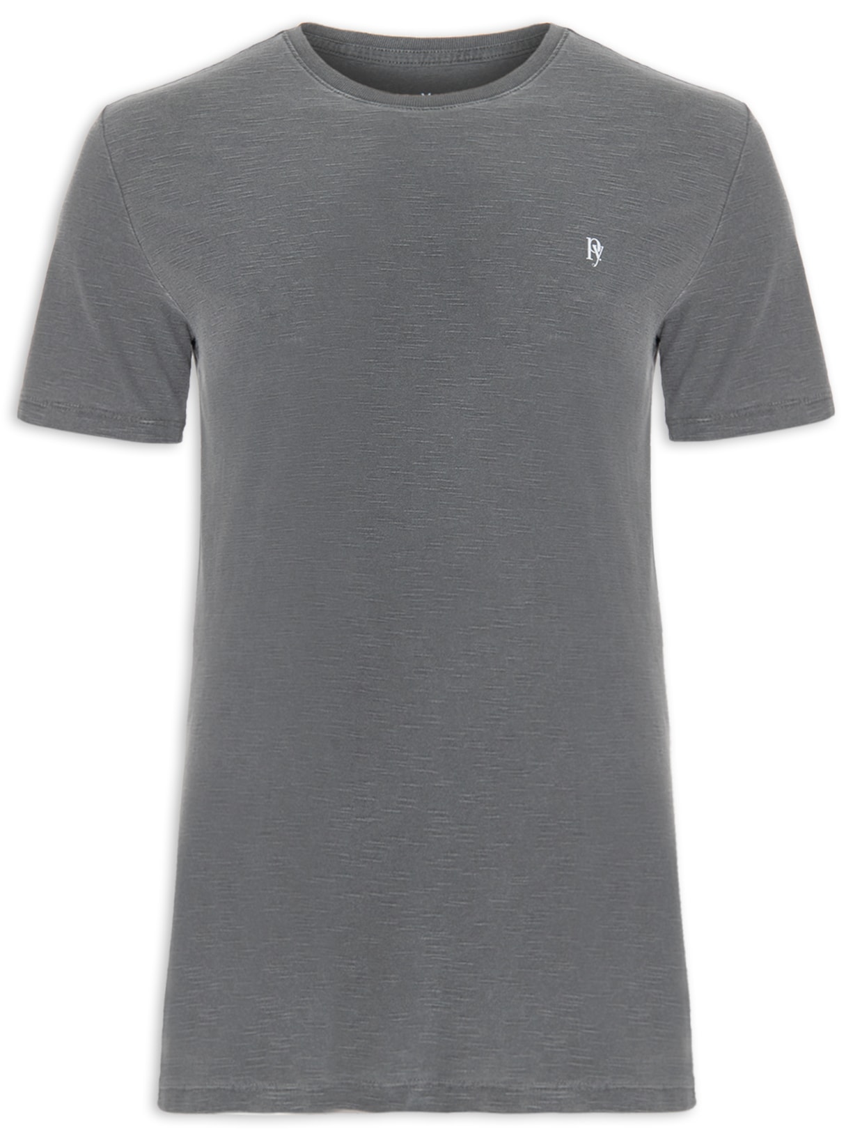 Camiseta Masculina Py Flame Stone - Cinza