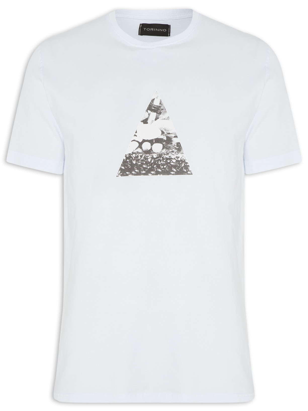 Camiseta Masculina Pyramid - Branco