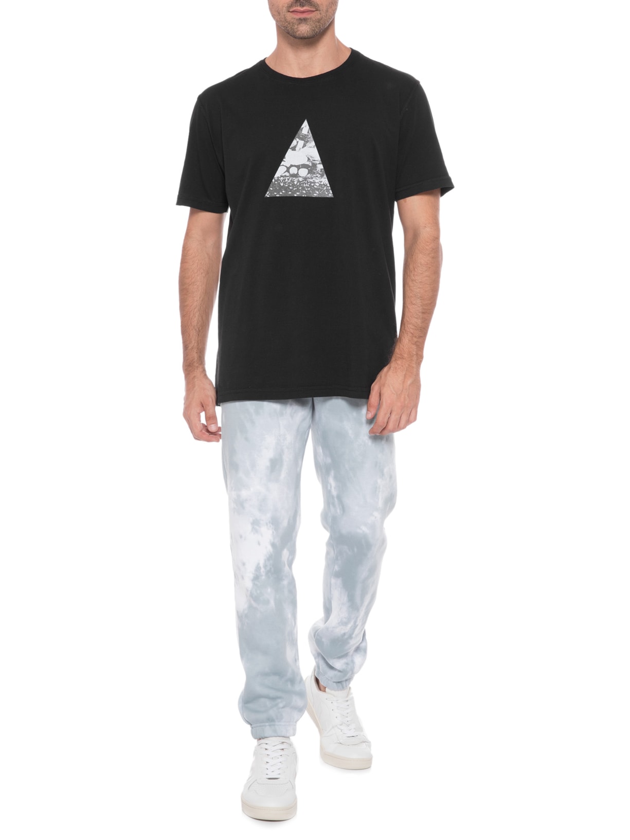 Camiseta Masculina Pyramid Preto Torinno