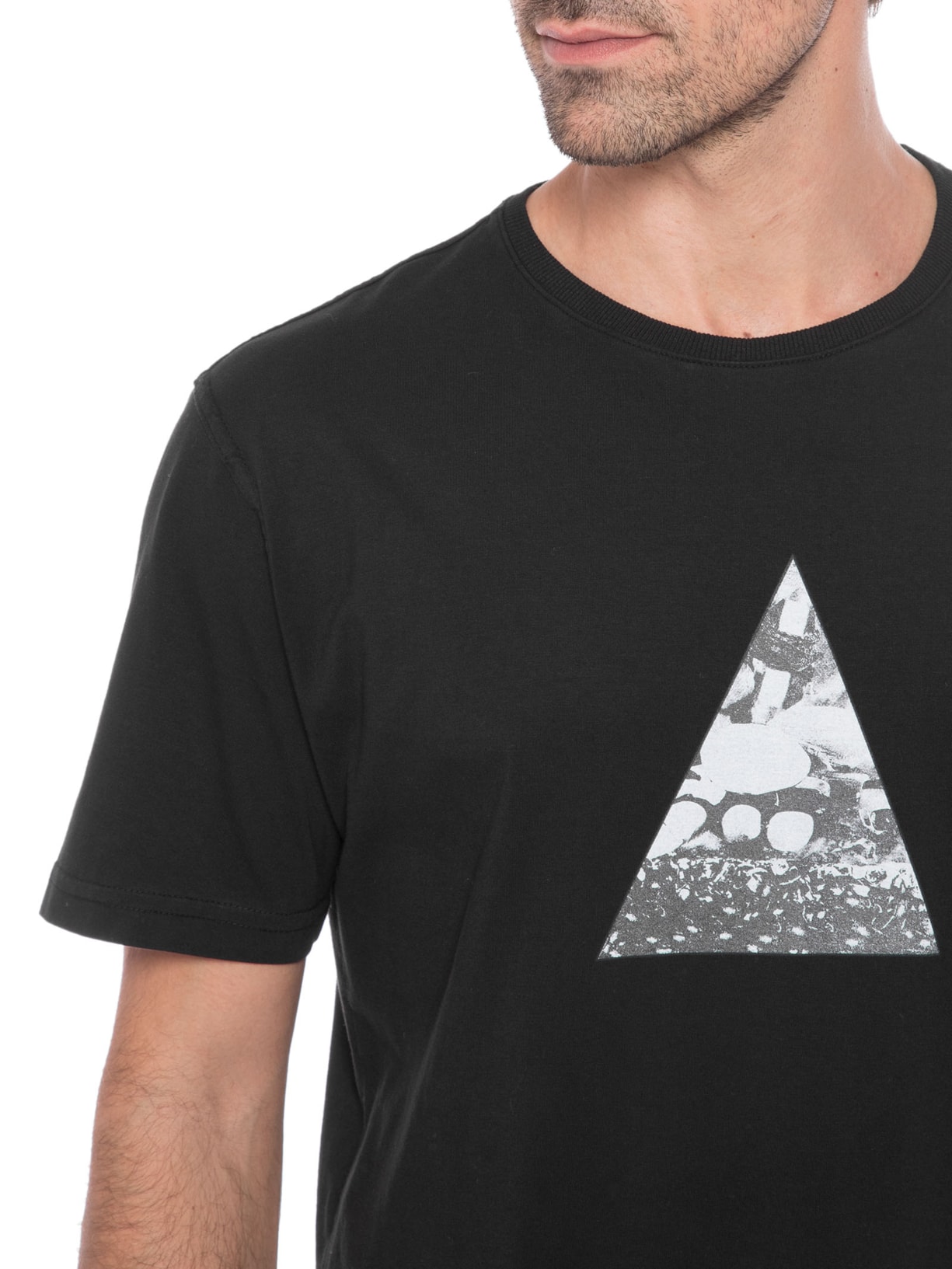 Camiseta Masculina Pyramid Preto Torinno
