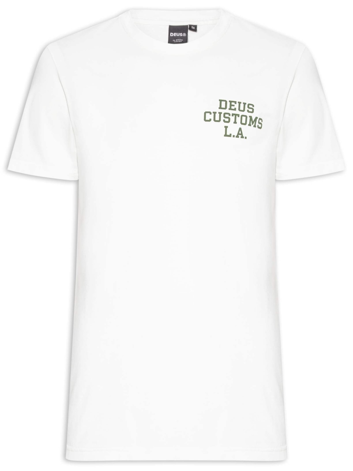 Camiseta Masculina Quickbeak Branco Deus Ex Machina