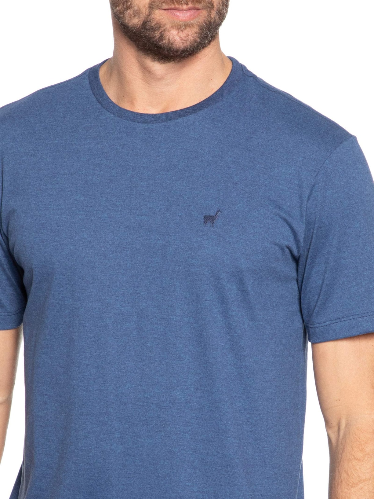 Camiseta Masculina Rafael Azul Zapalla