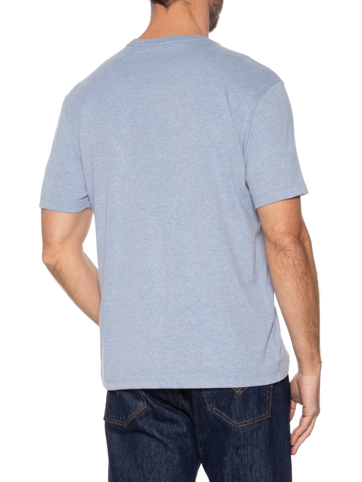 Camiseta Masculina Rafael Azul Zapalla