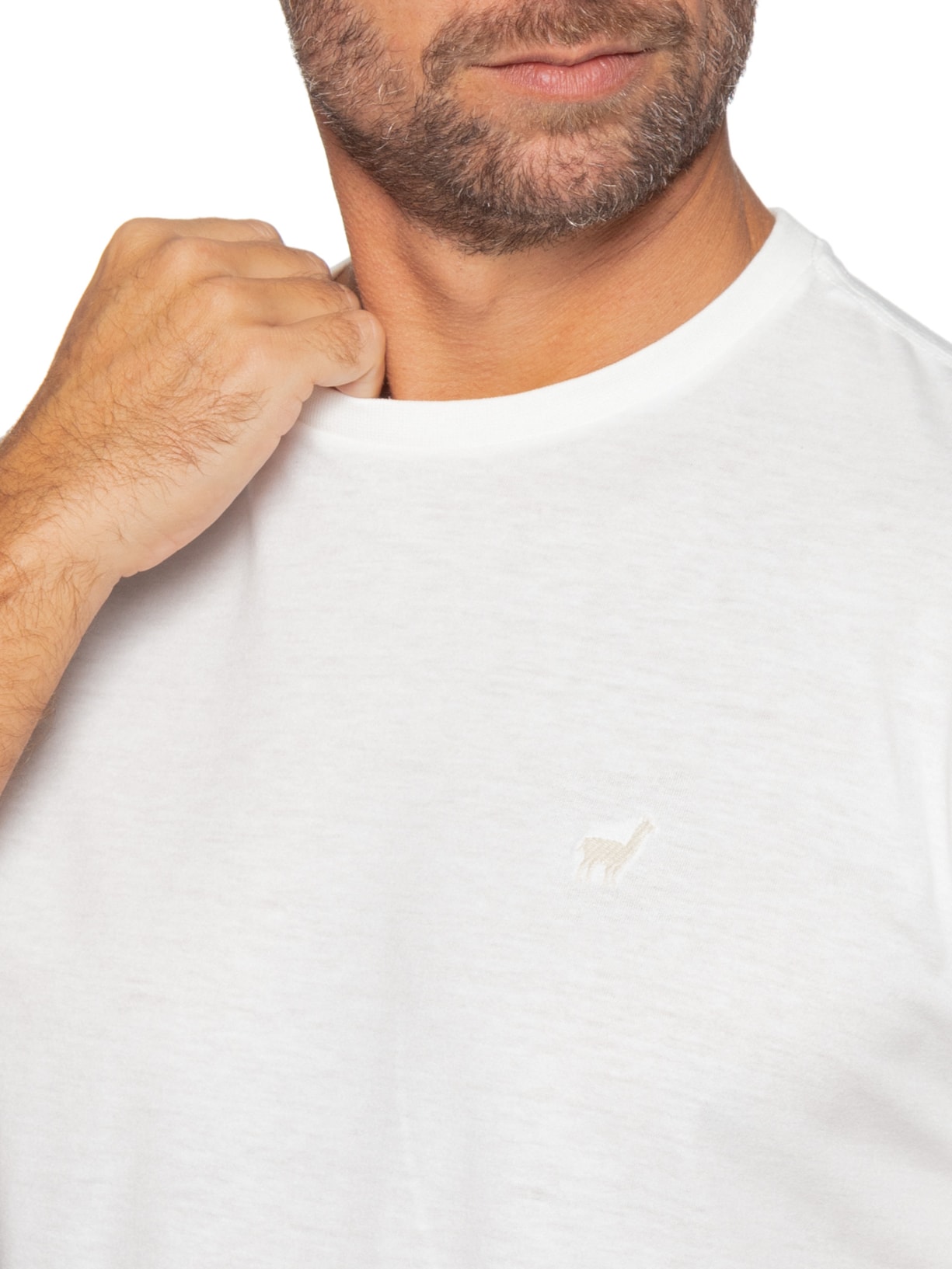 Camiseta Masculina Rafael Branco Zapalla