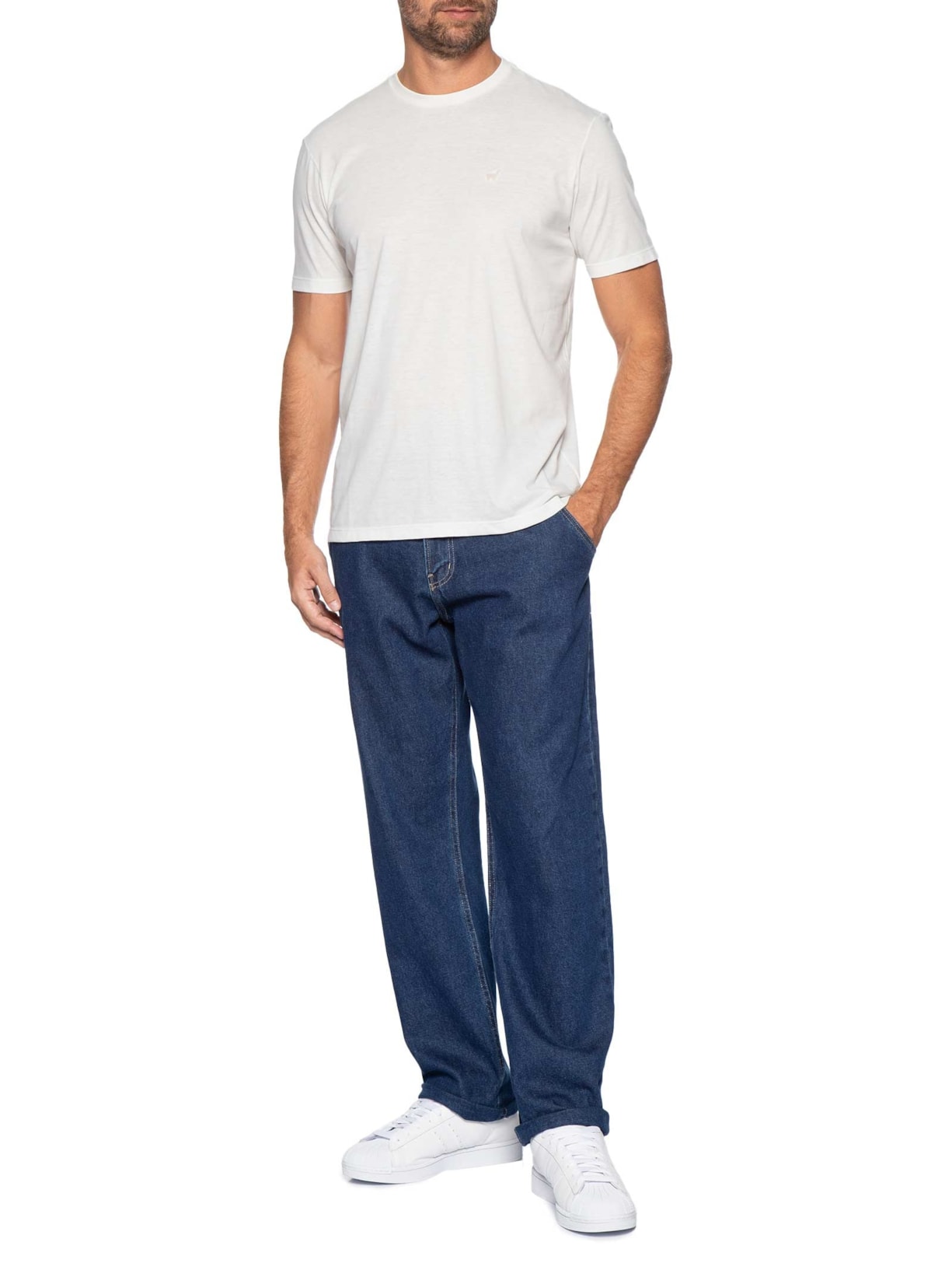 Camiseta Masculina Rafael Branco Zapalla