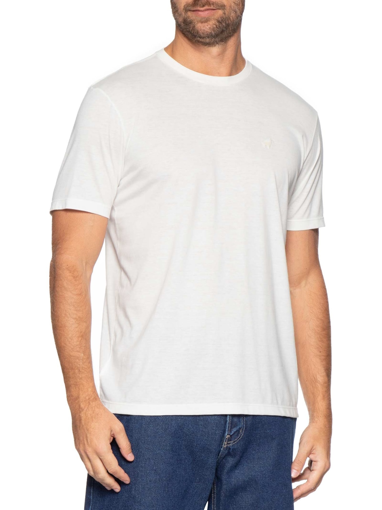 Camiseta Masculina Rafael Branco Zapalla