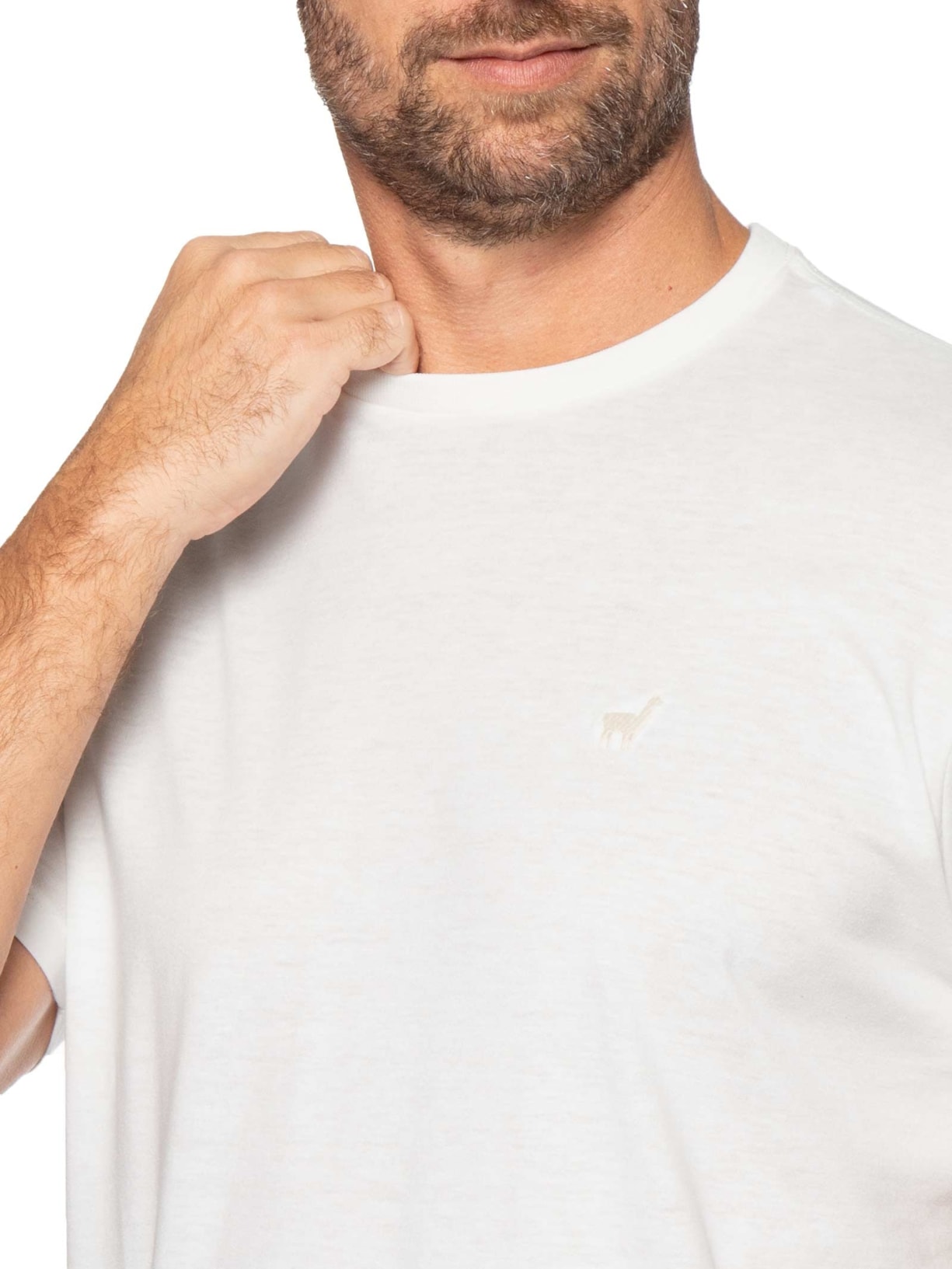 Camiseta Masculina Rafael Branco Zapalla