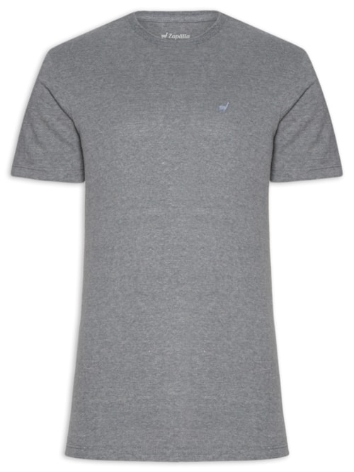 Camiseta Masculina Rafael - Cinza
