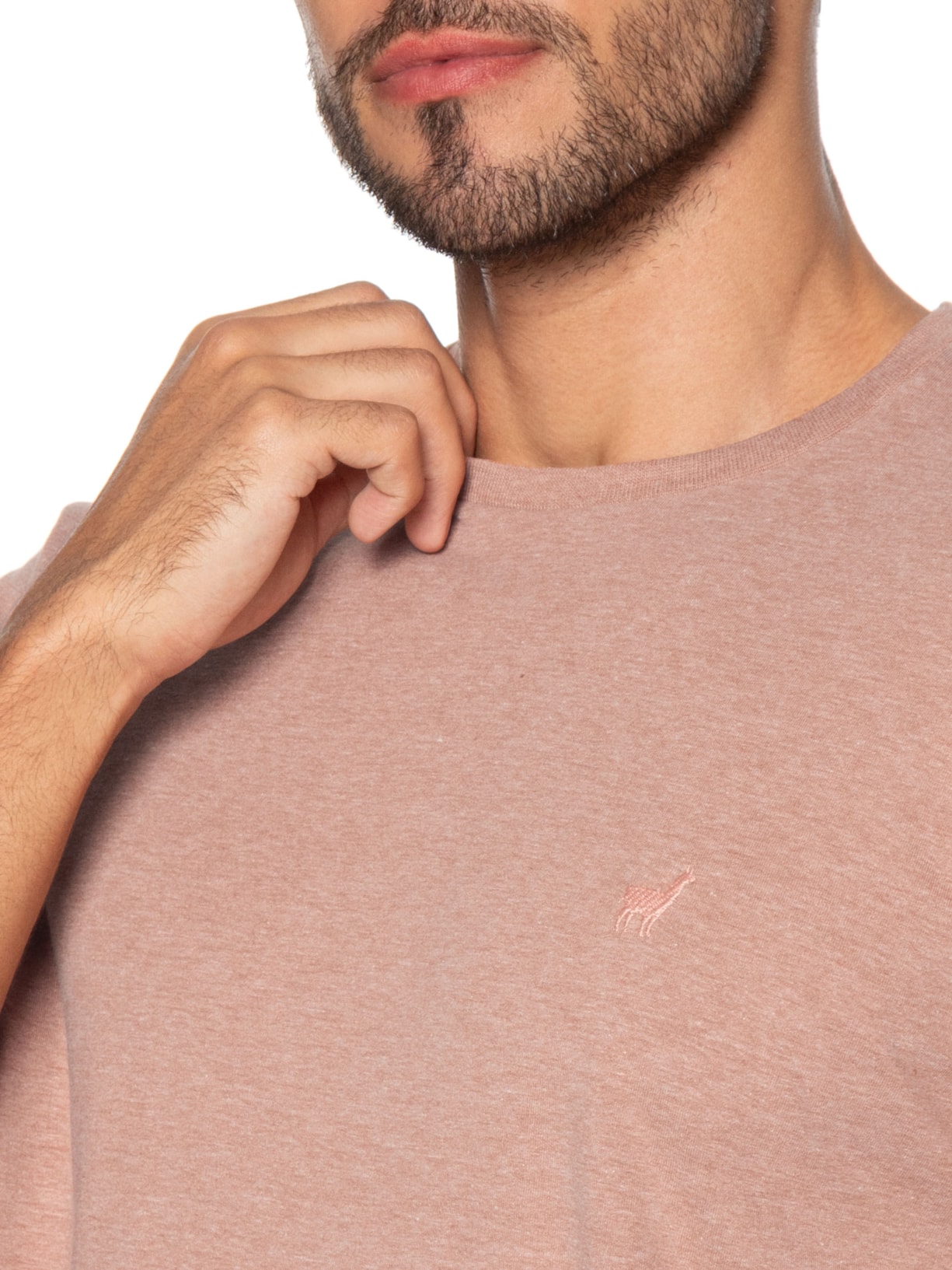 Camiseta Masculina Rafael Marrom Zapalla