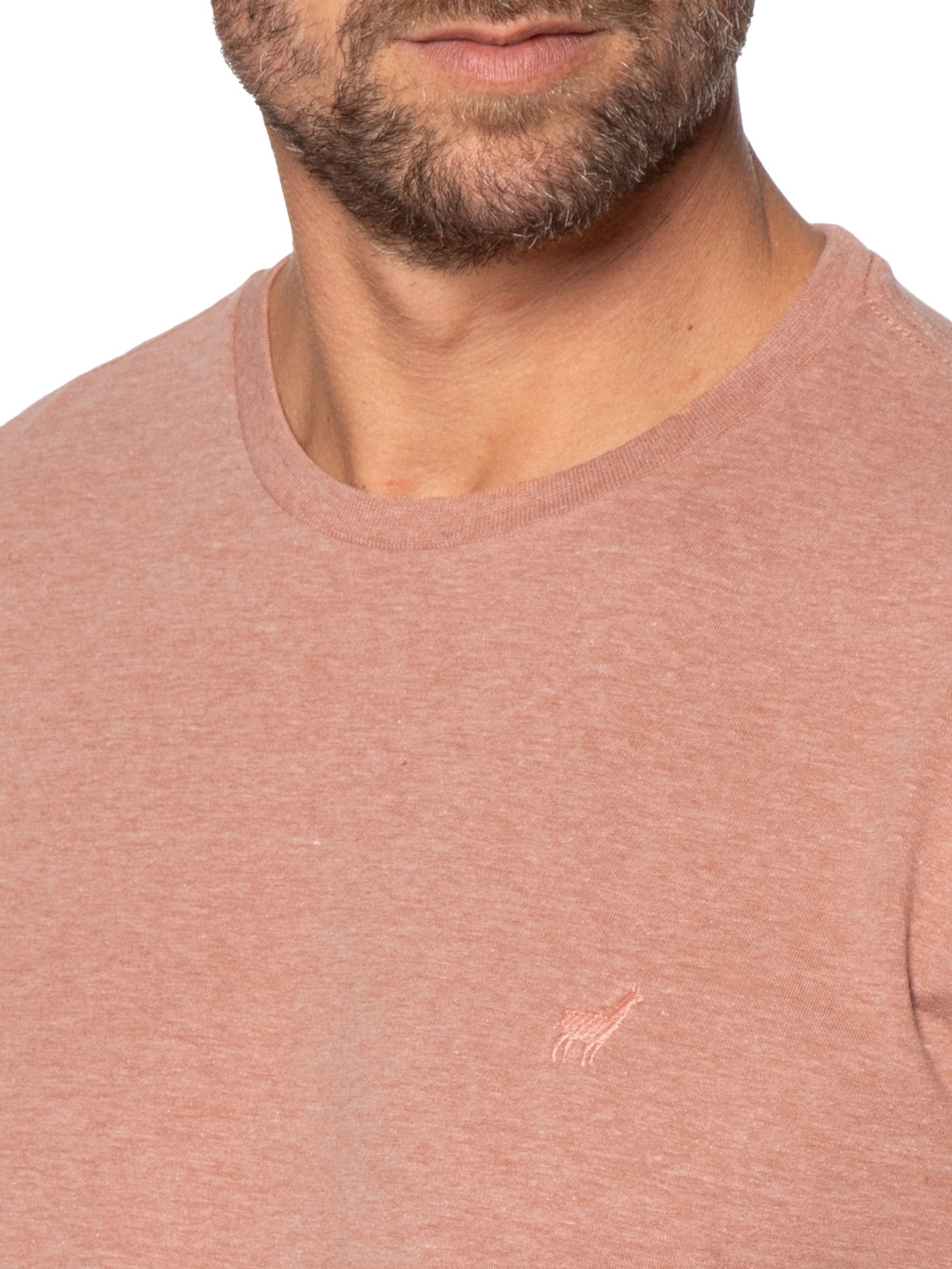 Camiseta Masculina Rafael Marrom Zapalla