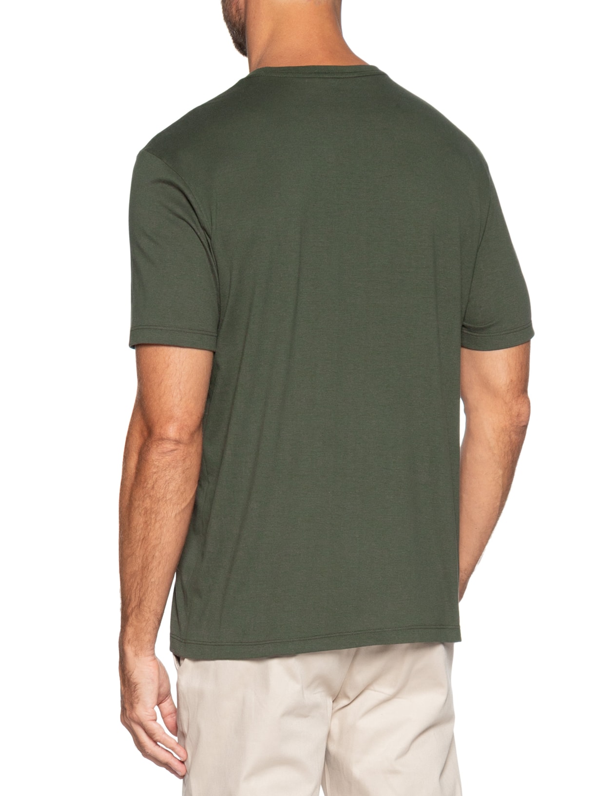 Camiseta Masculina Rafael Verde Zapalla