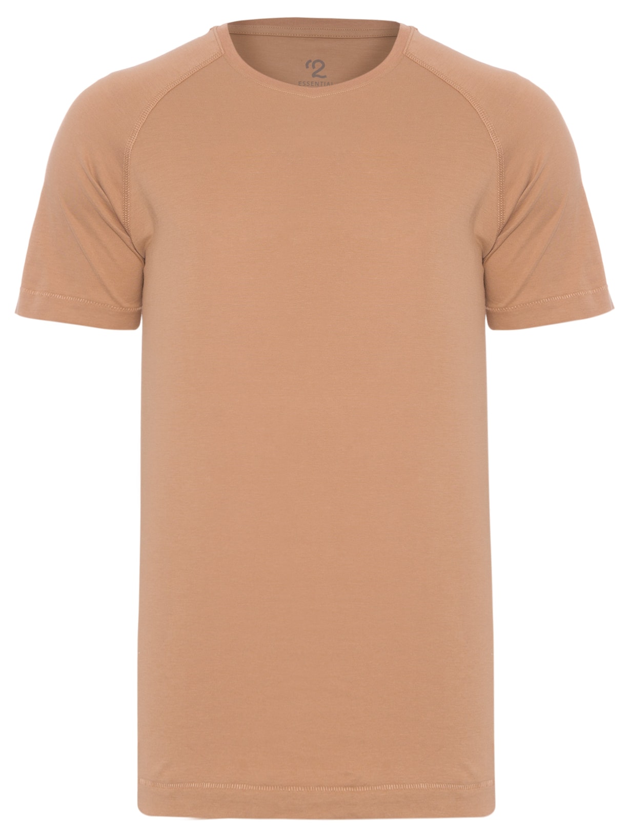 Camiseta Masculina Raglan Pima Berlim Regular Fit - Marrom