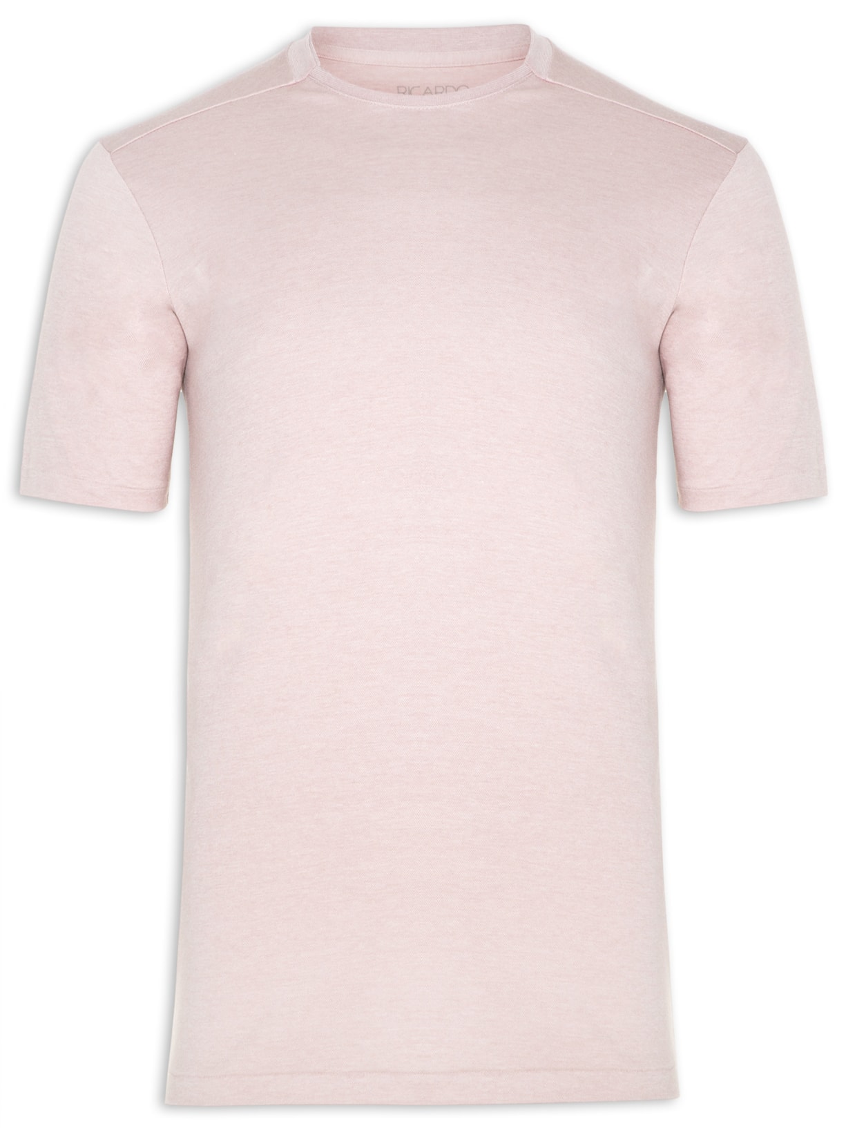 Camiseta Masculina Recorte Ombro - Rosa
