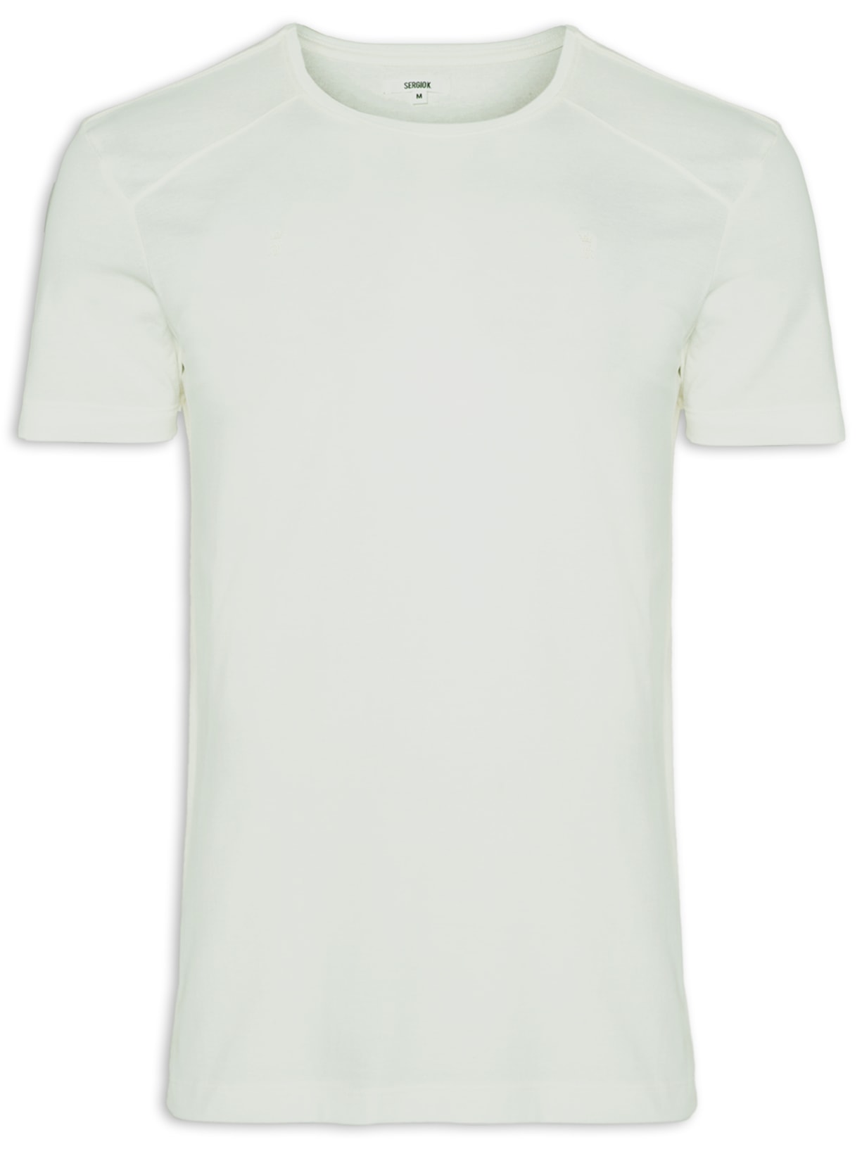Camiseta Masculina Recorte Rib - Naturais