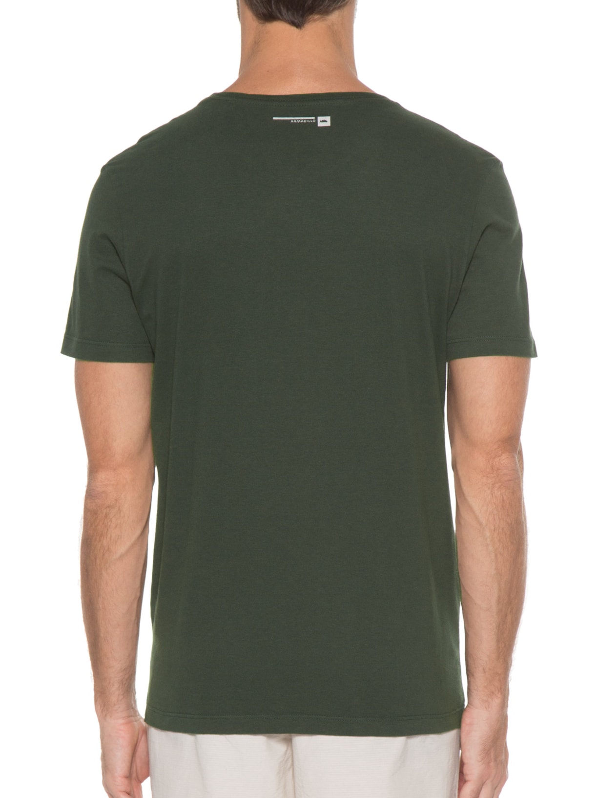 Camiseta Masculina Recycle Yourselv Verde Armadillo