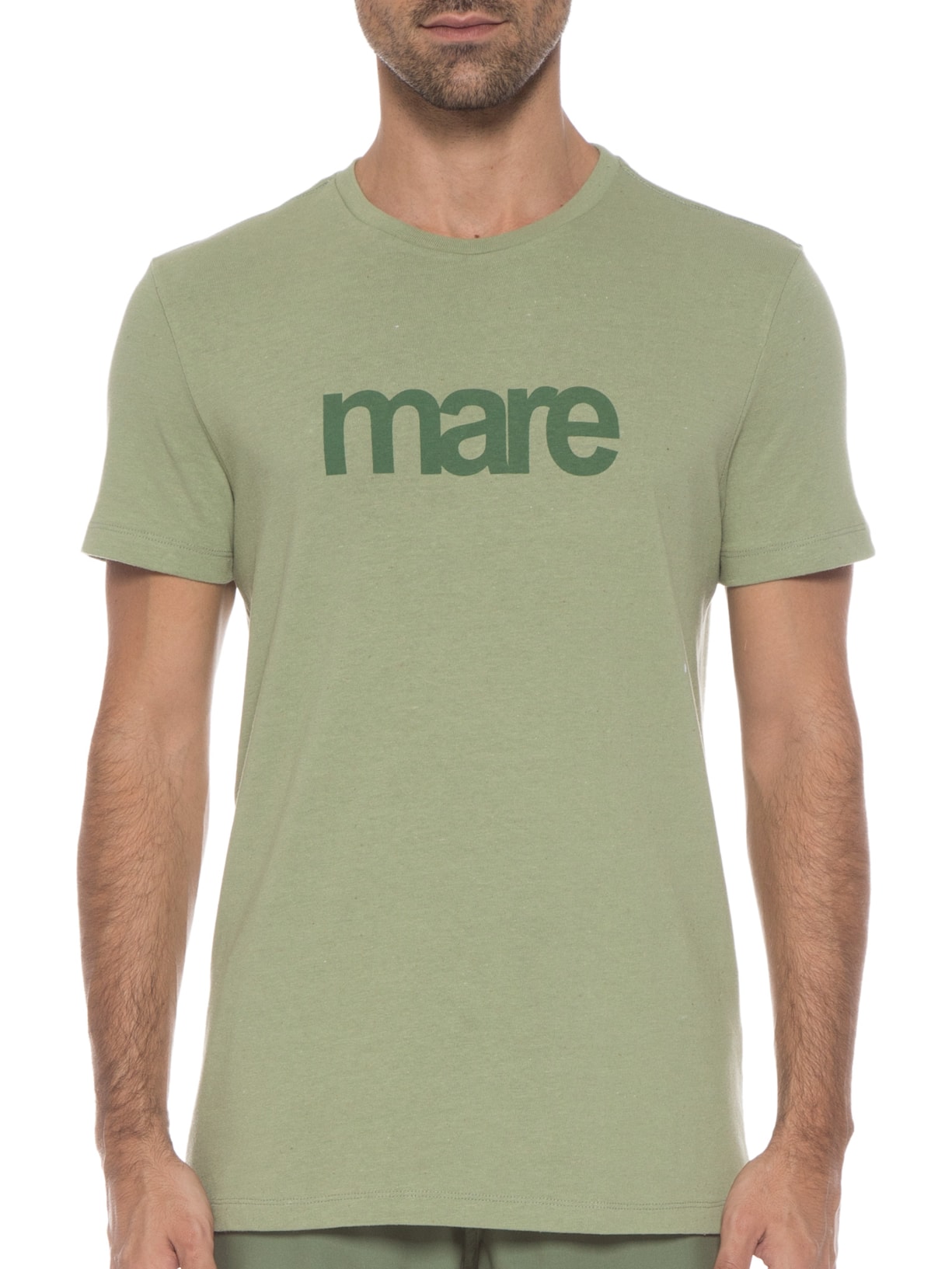 Camiseta Masculina Recycled Estampada Mare Verde Barche