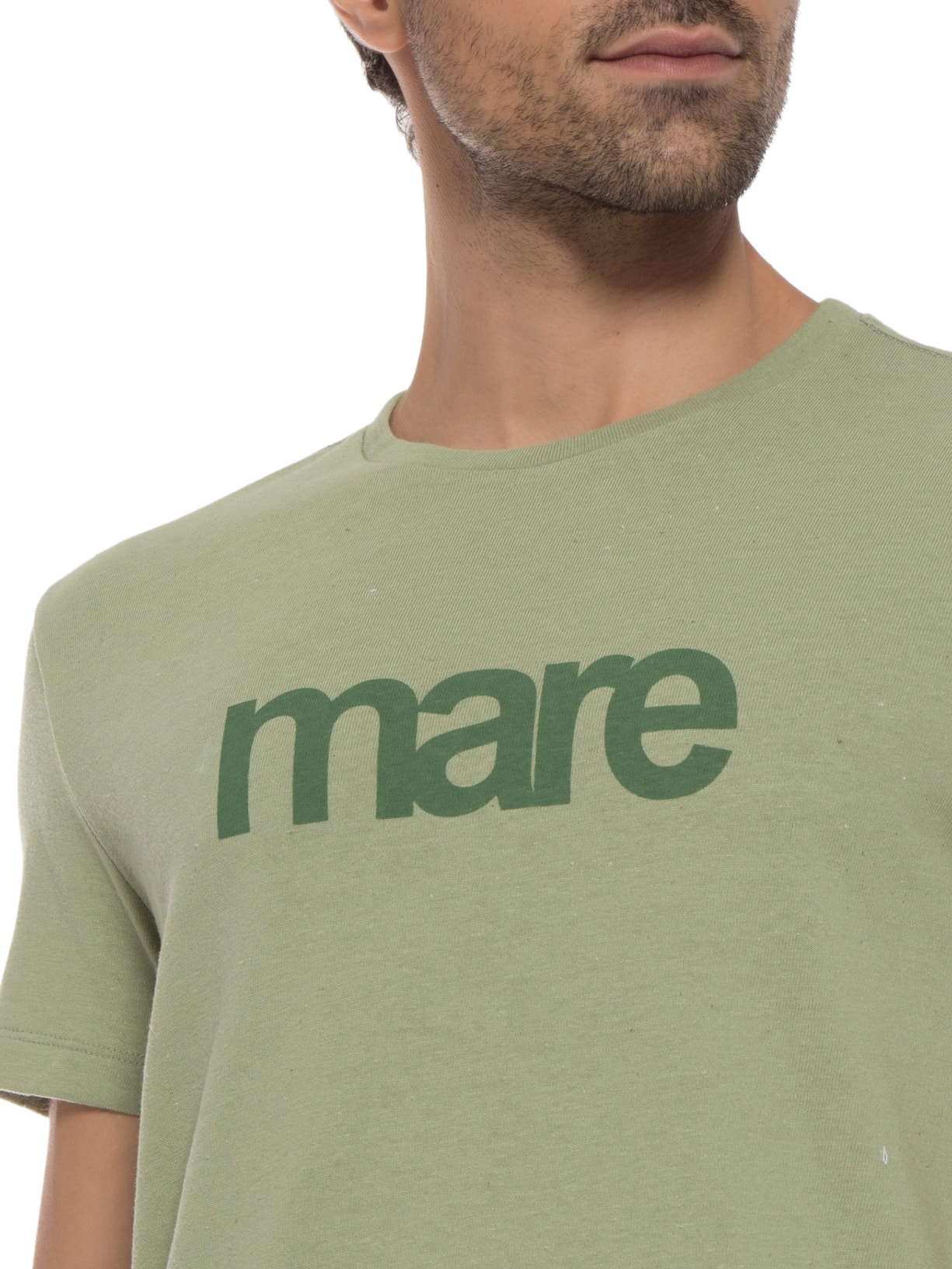 Camiseta Masculina Recycled Estampada Mare Verde Barche