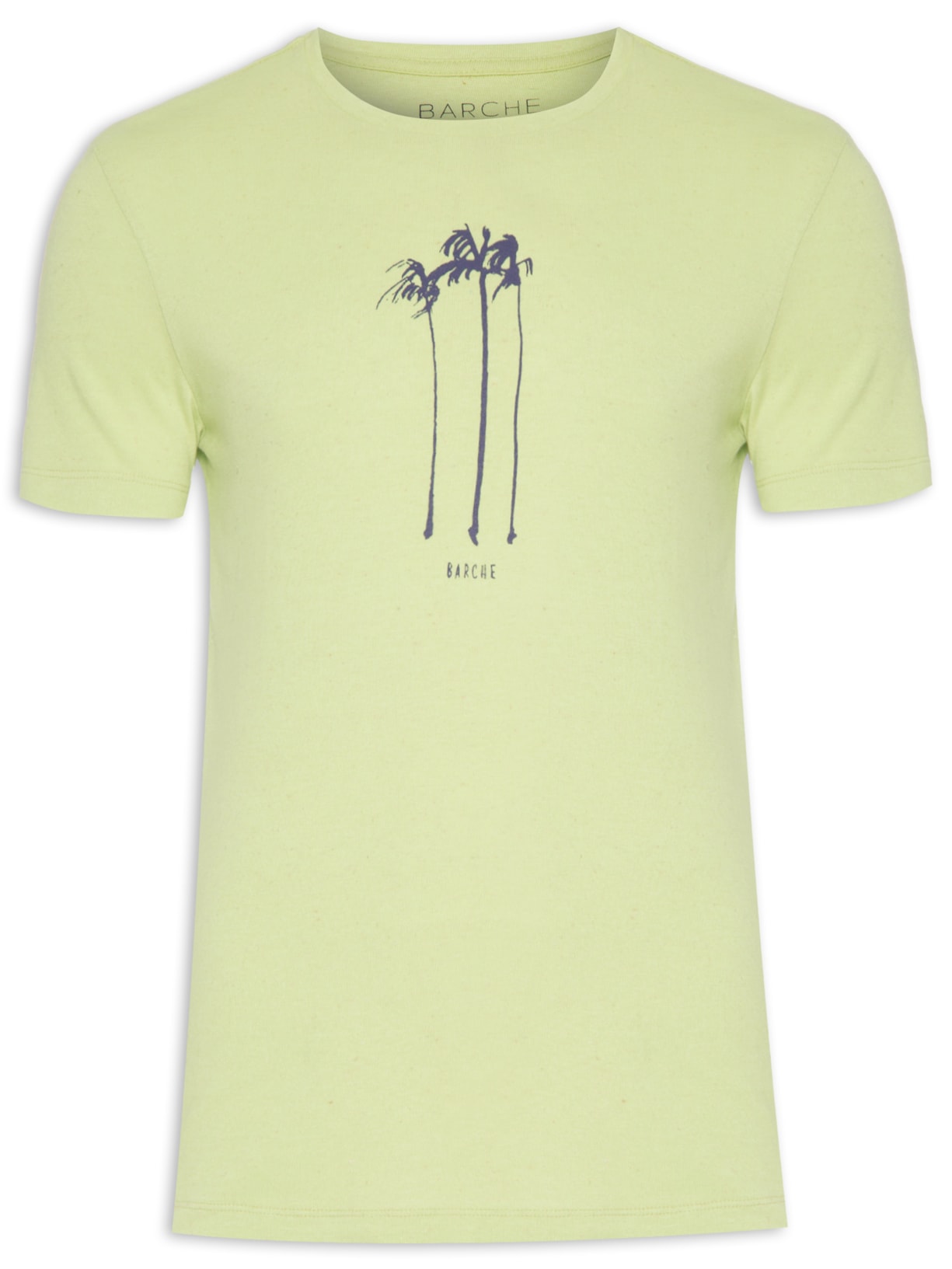 Camiseta Masculina Recycled Estampada - Verde