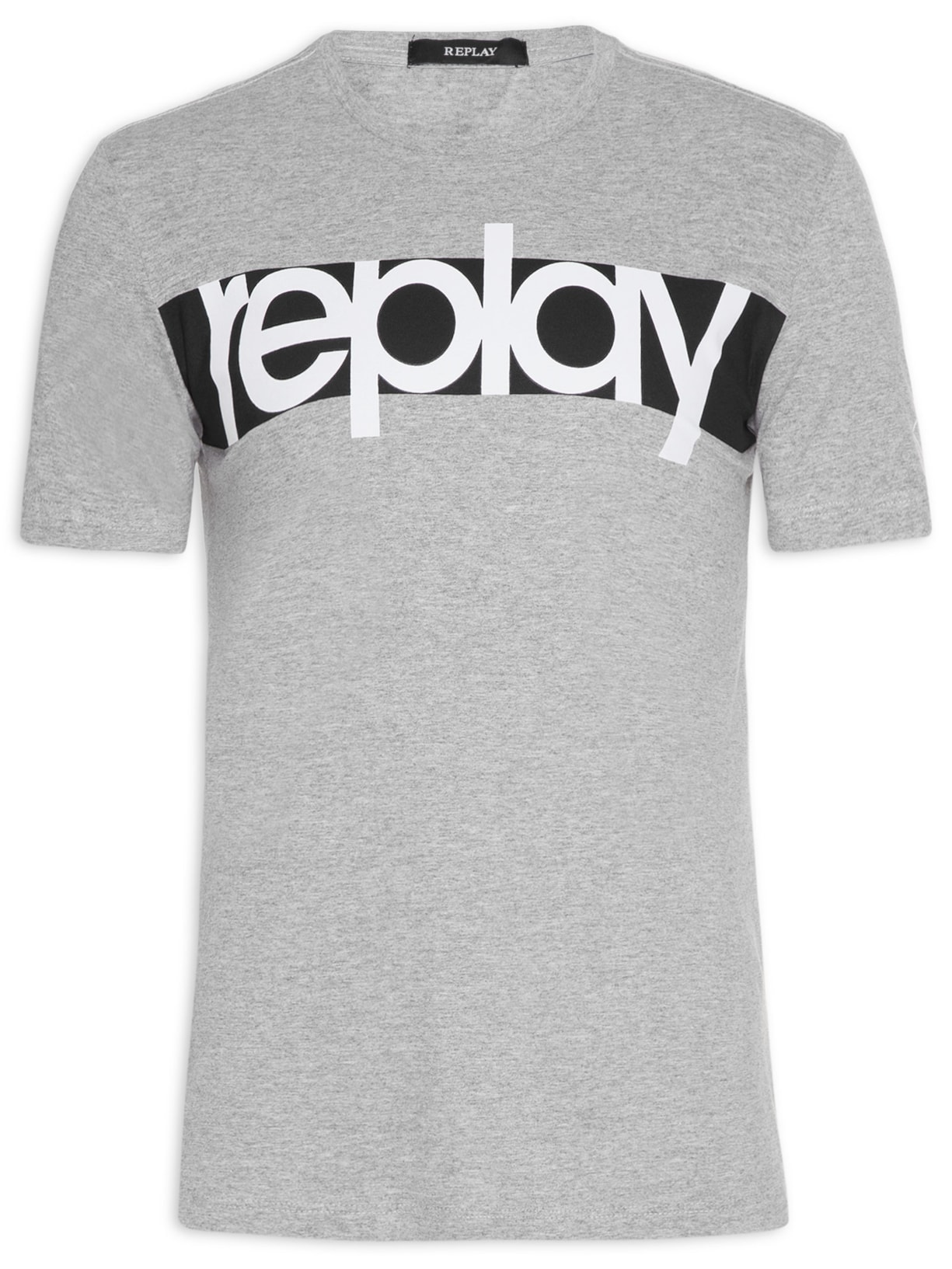 Camiseta Masculina Red - Cinza