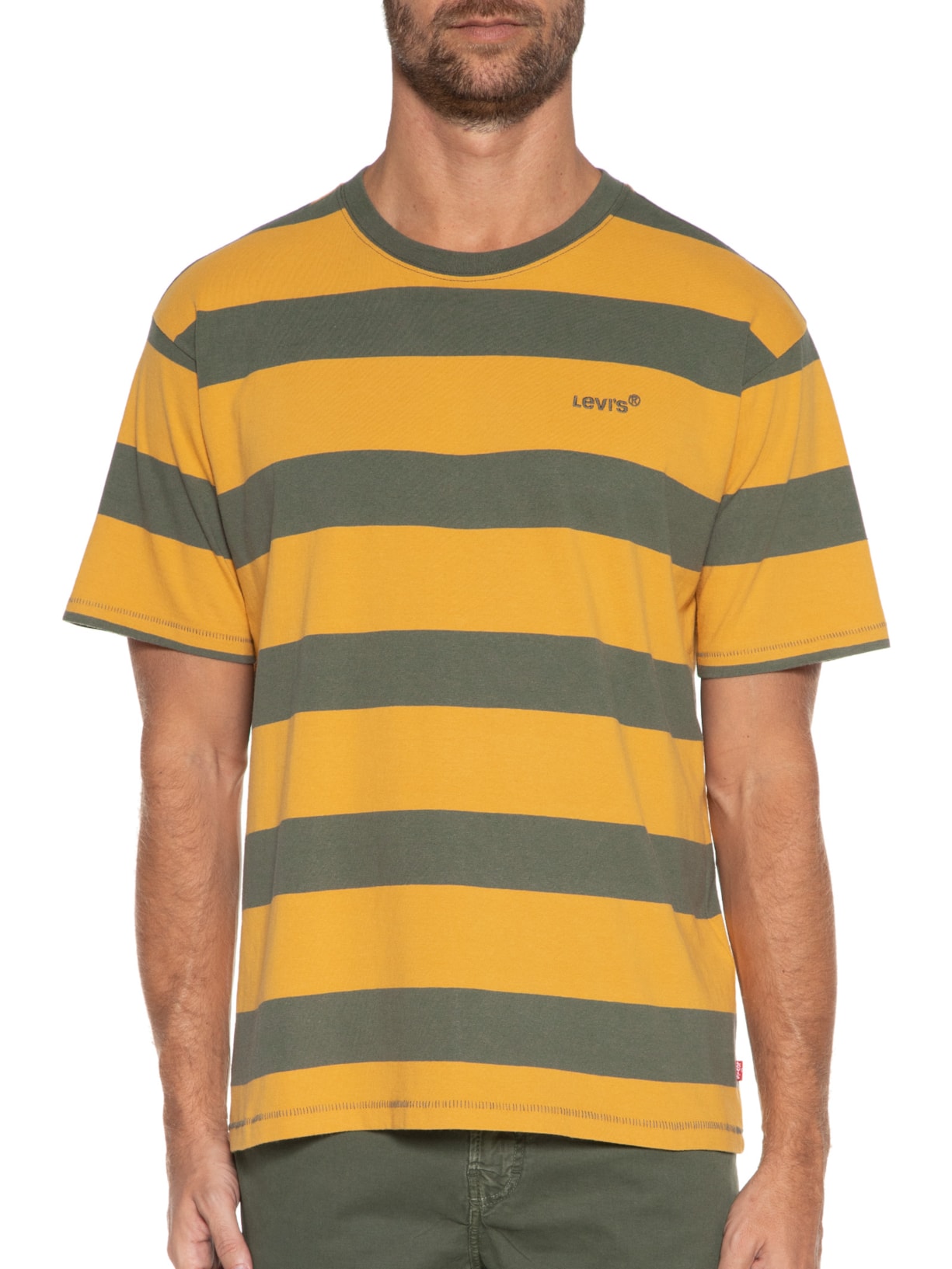 Camiseta Masculina Red Tab Vintage Tee Amarelo Levi's