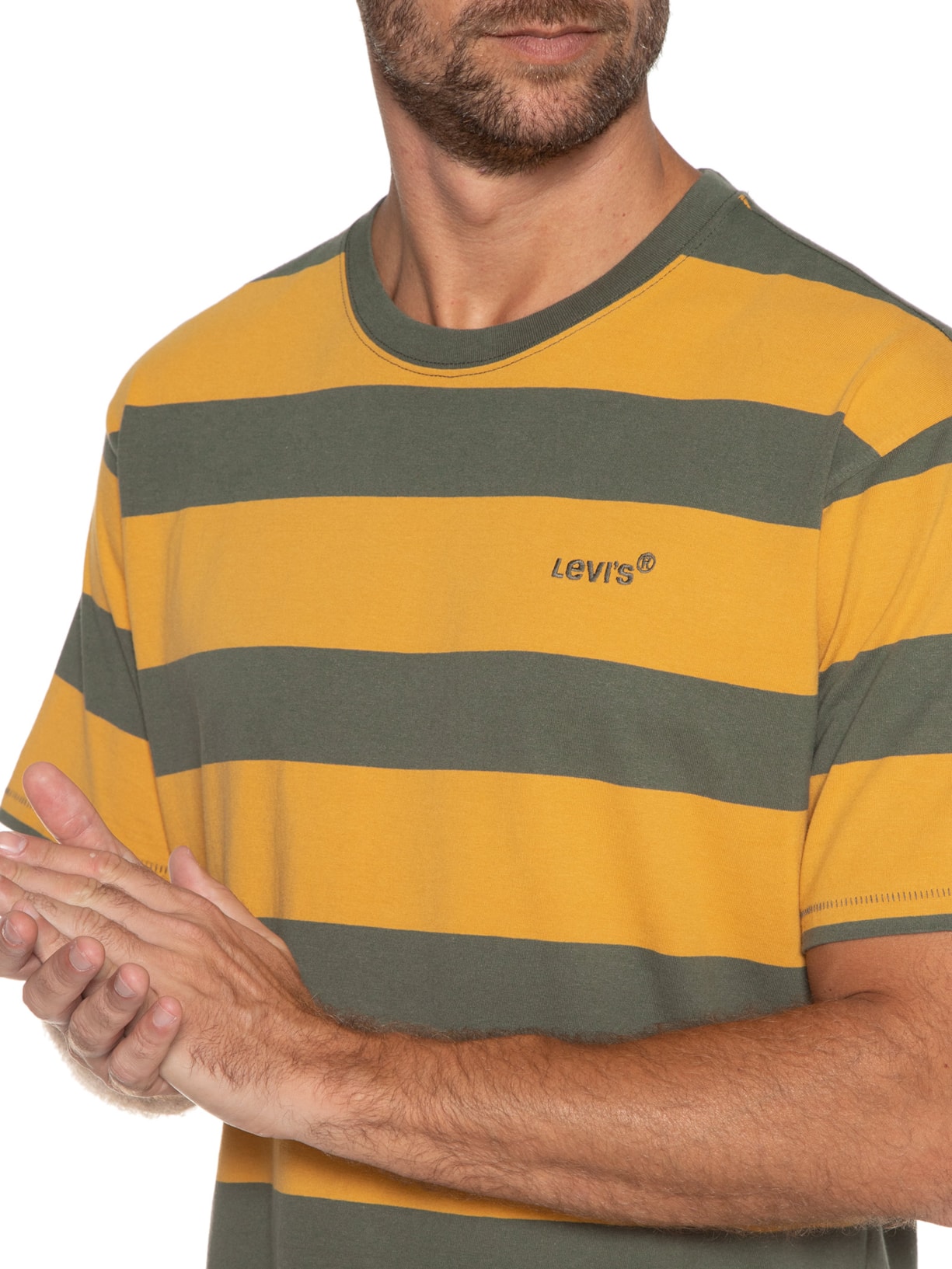 Camiseta Masculina Red Tab Vintage Tee Amarelo Levi's