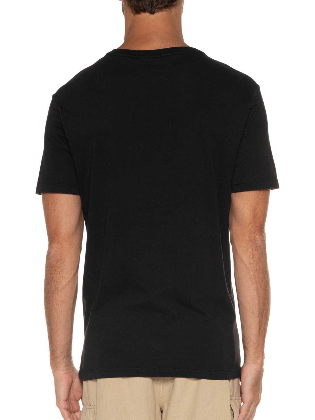 Camiseta Masculina Reframe The World Preto Purple Yellow