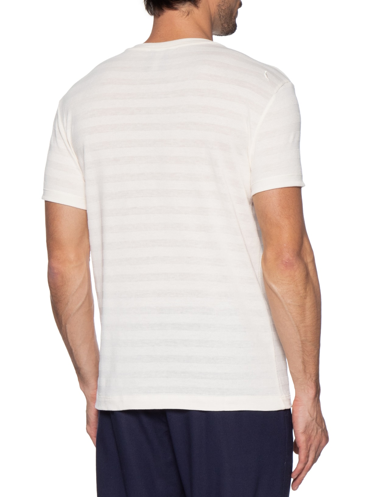 Camiseta Masculina Regular Aragem Co Off White Reserva