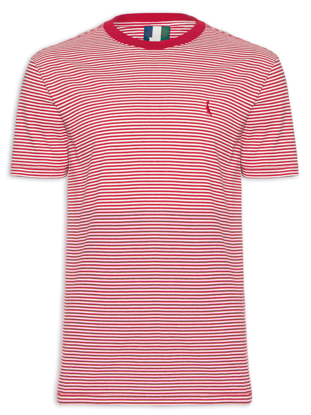 Camiseta Masculina Regular Brisa - Vermelho