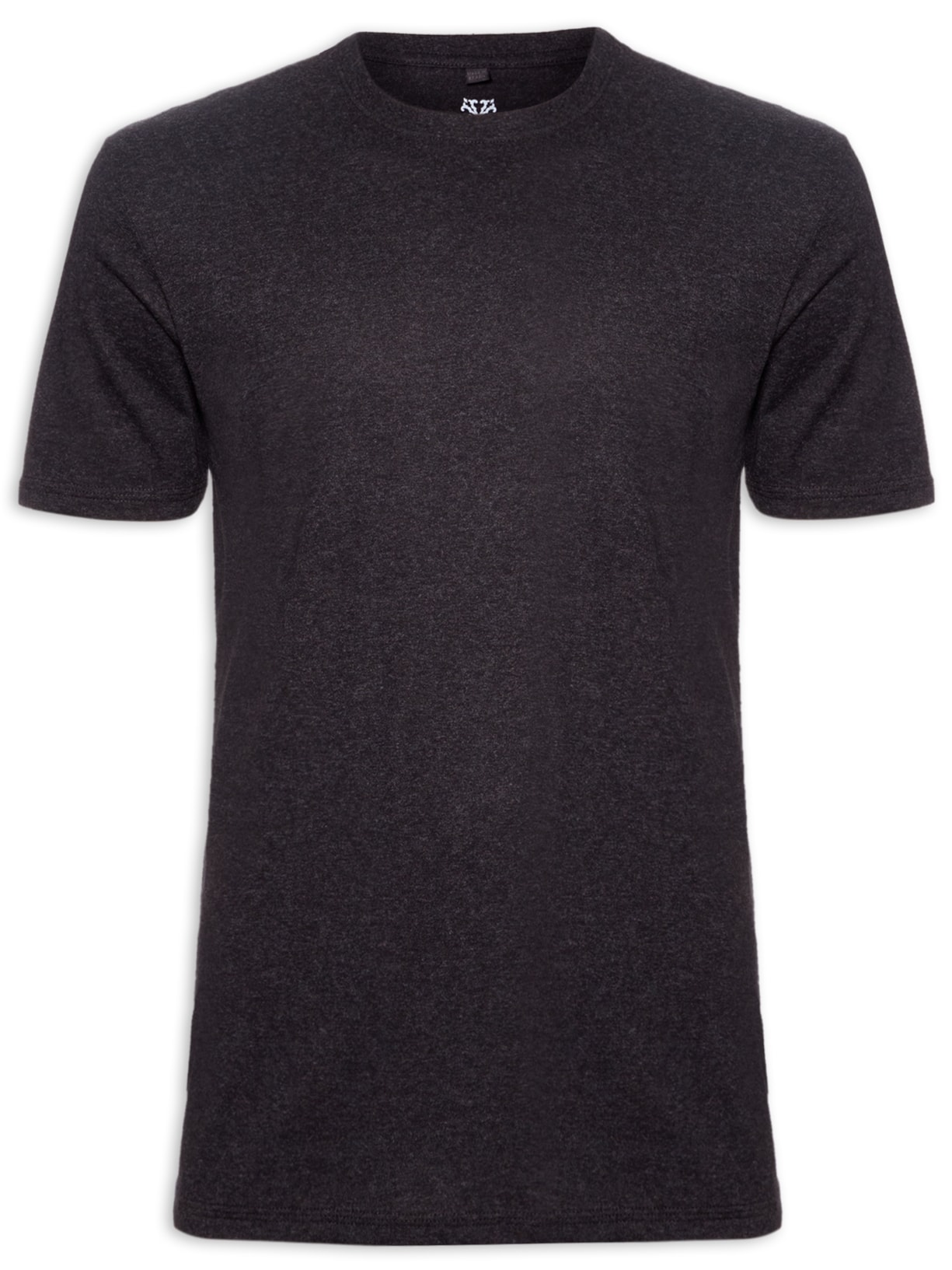 Camiseta Masculina Regular - Cinza