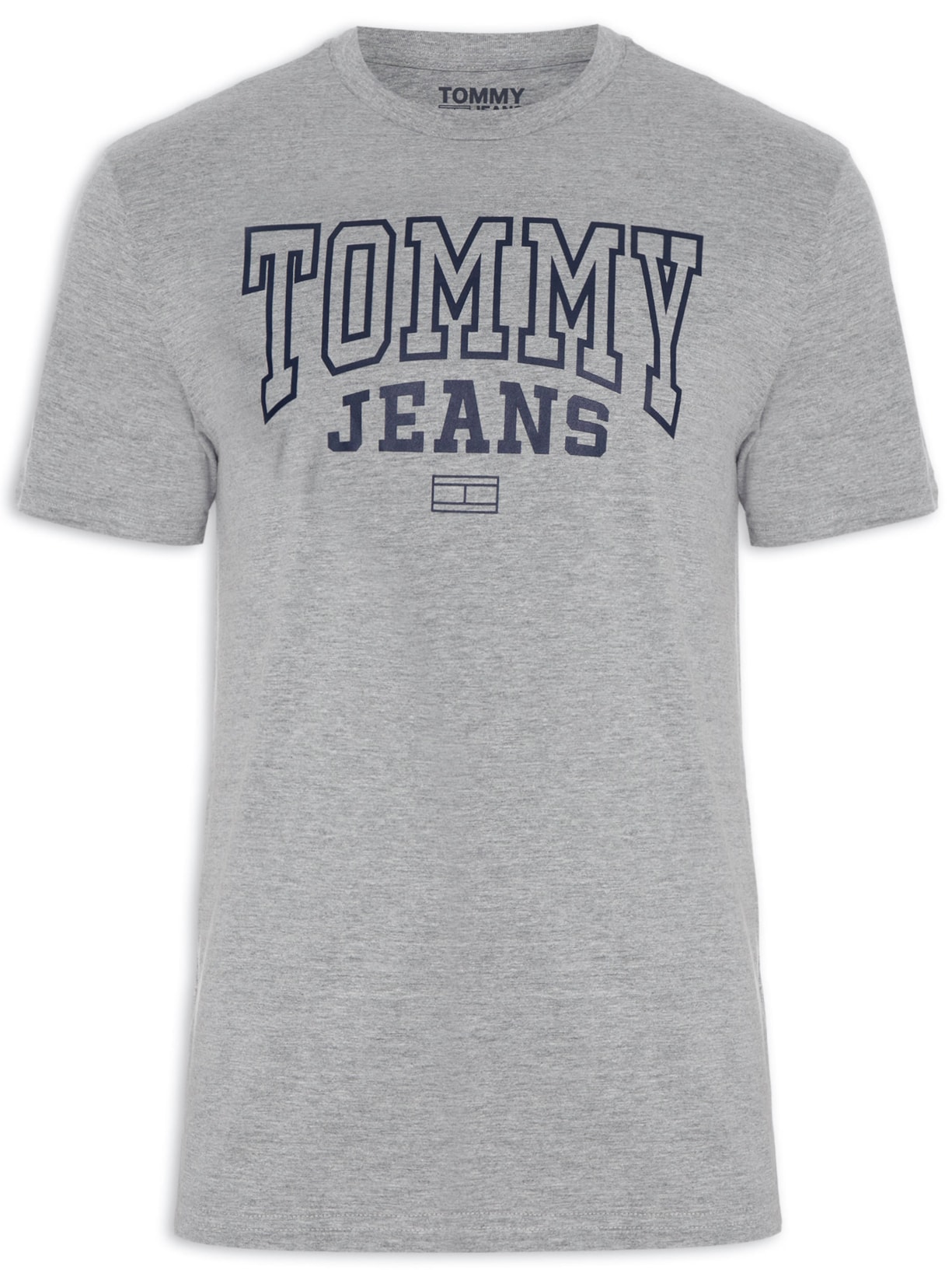 Camiseta Masculina Regular Entry Graphic Cinza Tommy Jeans
