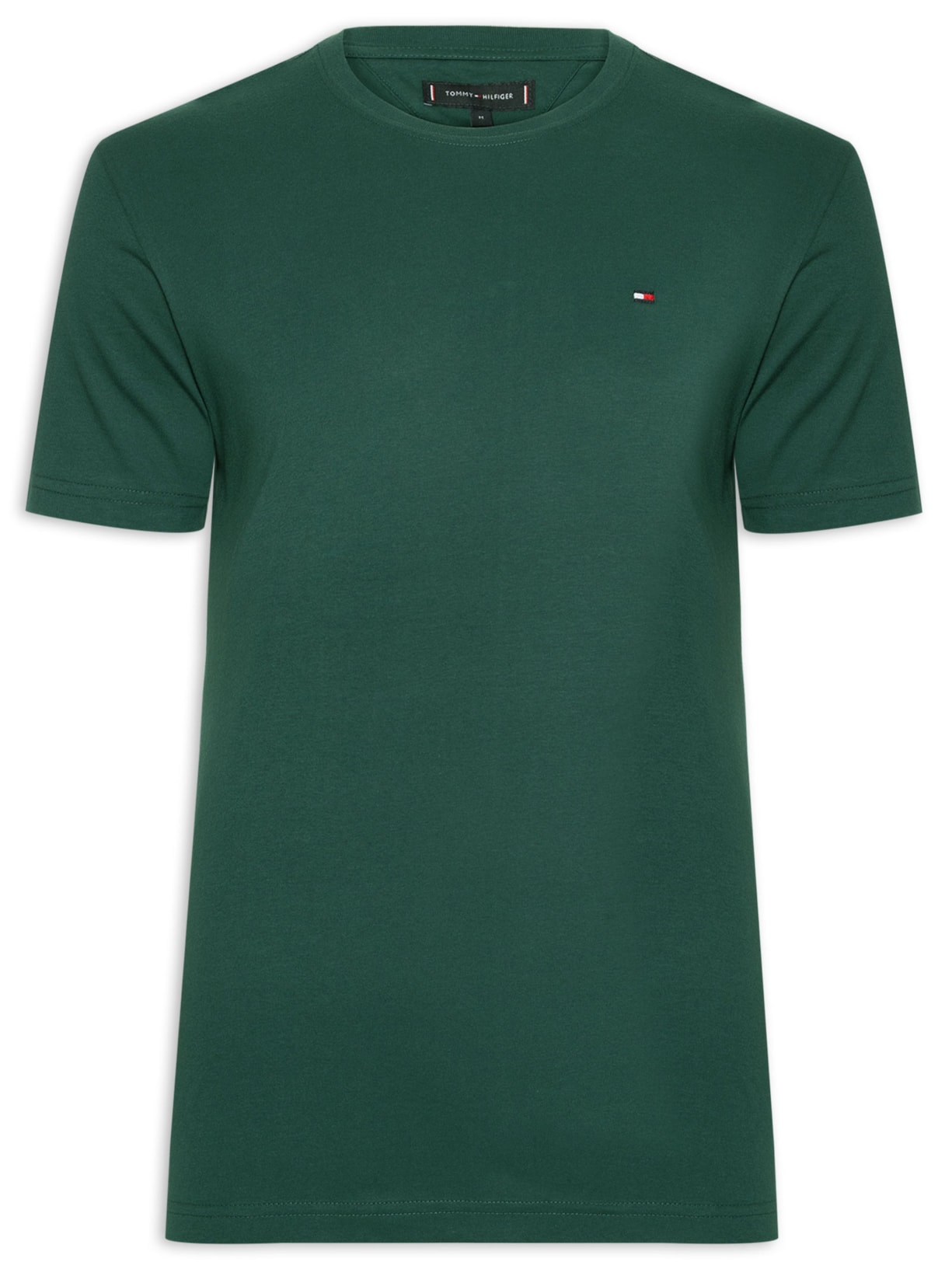 Camiseta Masculina Regular Fit Básica Em Algodão - Verde