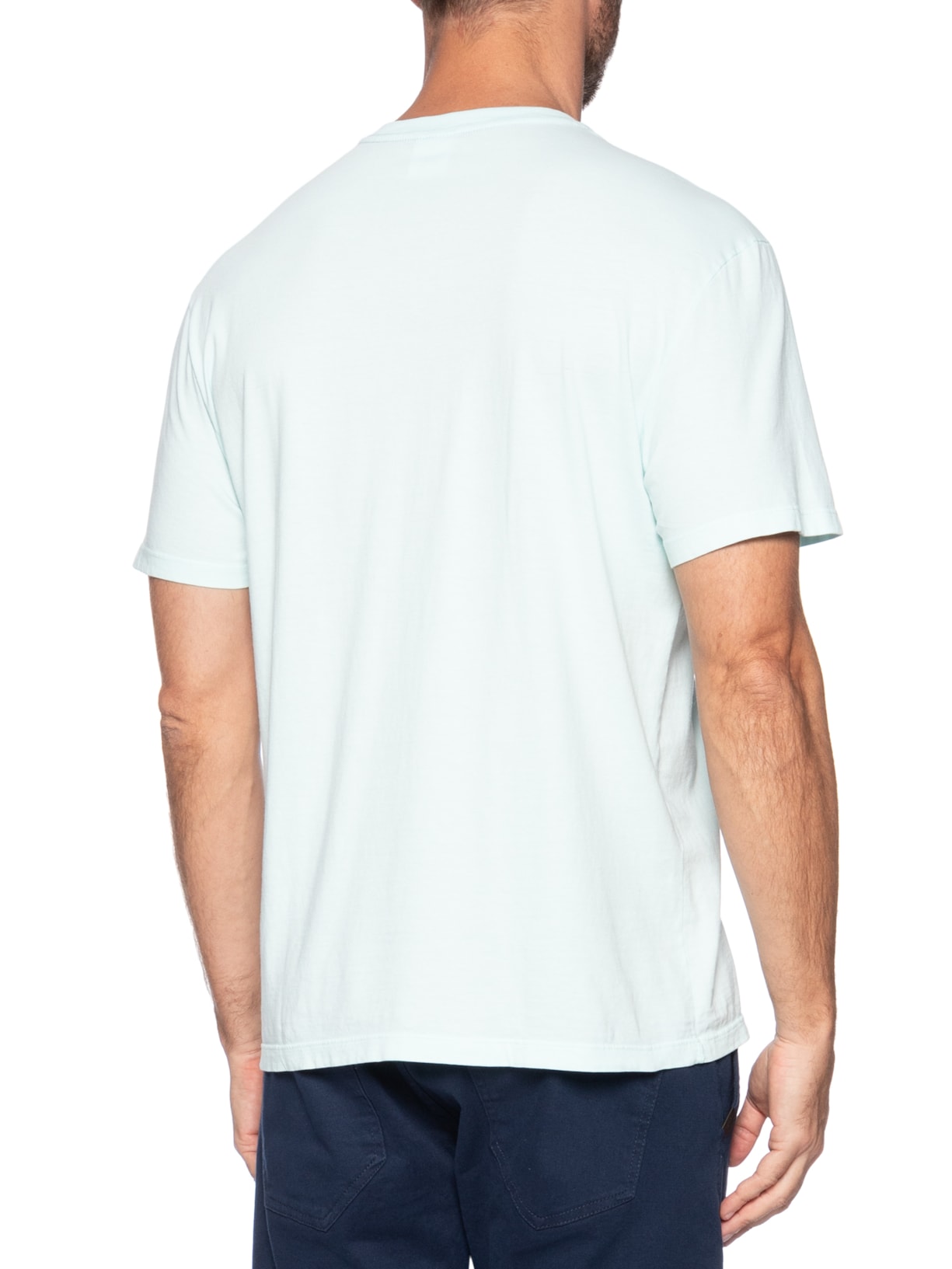 Camiseta Masculina Regular Fit Básica Jersey Verde Tommy Jeans