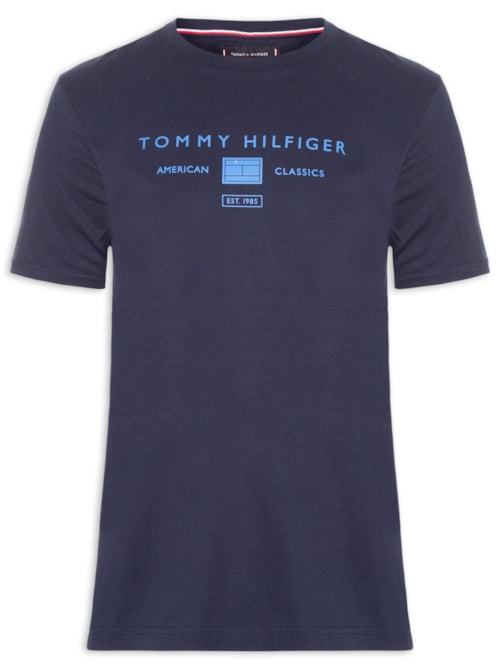 Camiseta Masculina Regular Fit Brand Love - Azul
