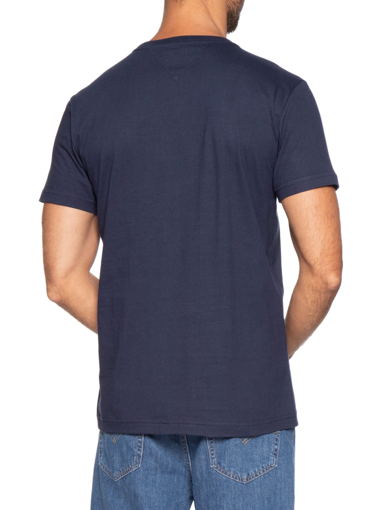 Camiseta Masculina Regular Fit Brand Love Azul Tommy Hilfiger