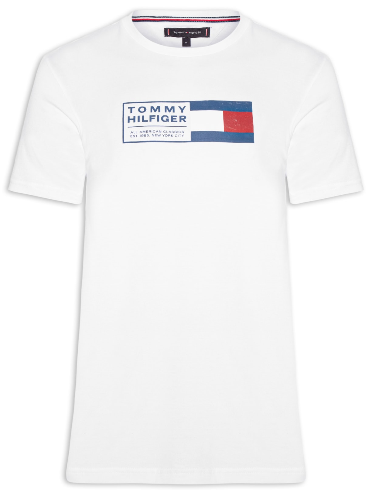 Camiseta Masculina Regular Fit Brand Love Box - Branco