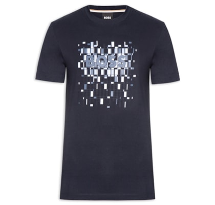 Camiseta Masculina Regular Fit C-Thompson 250 - Azul